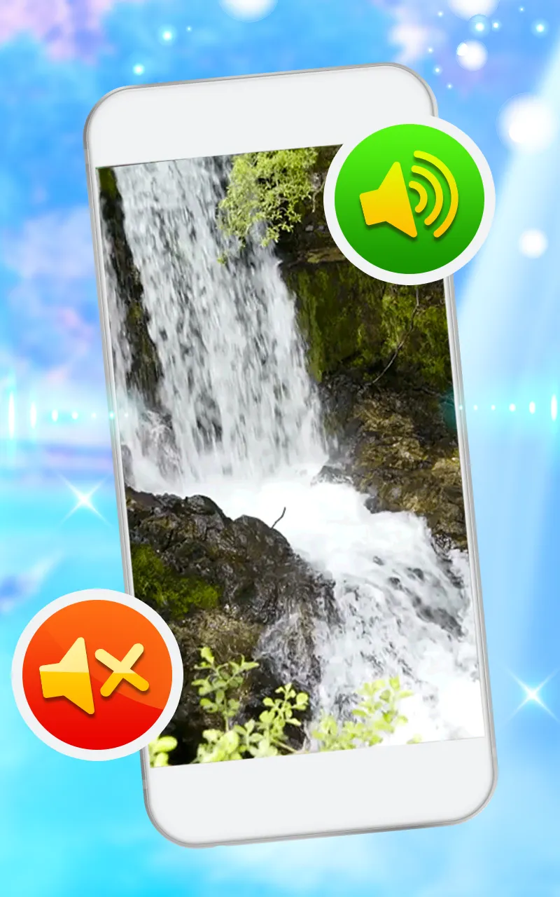 Waterfall Sound Live Wallpaper | Indus Appstore | Screenshot