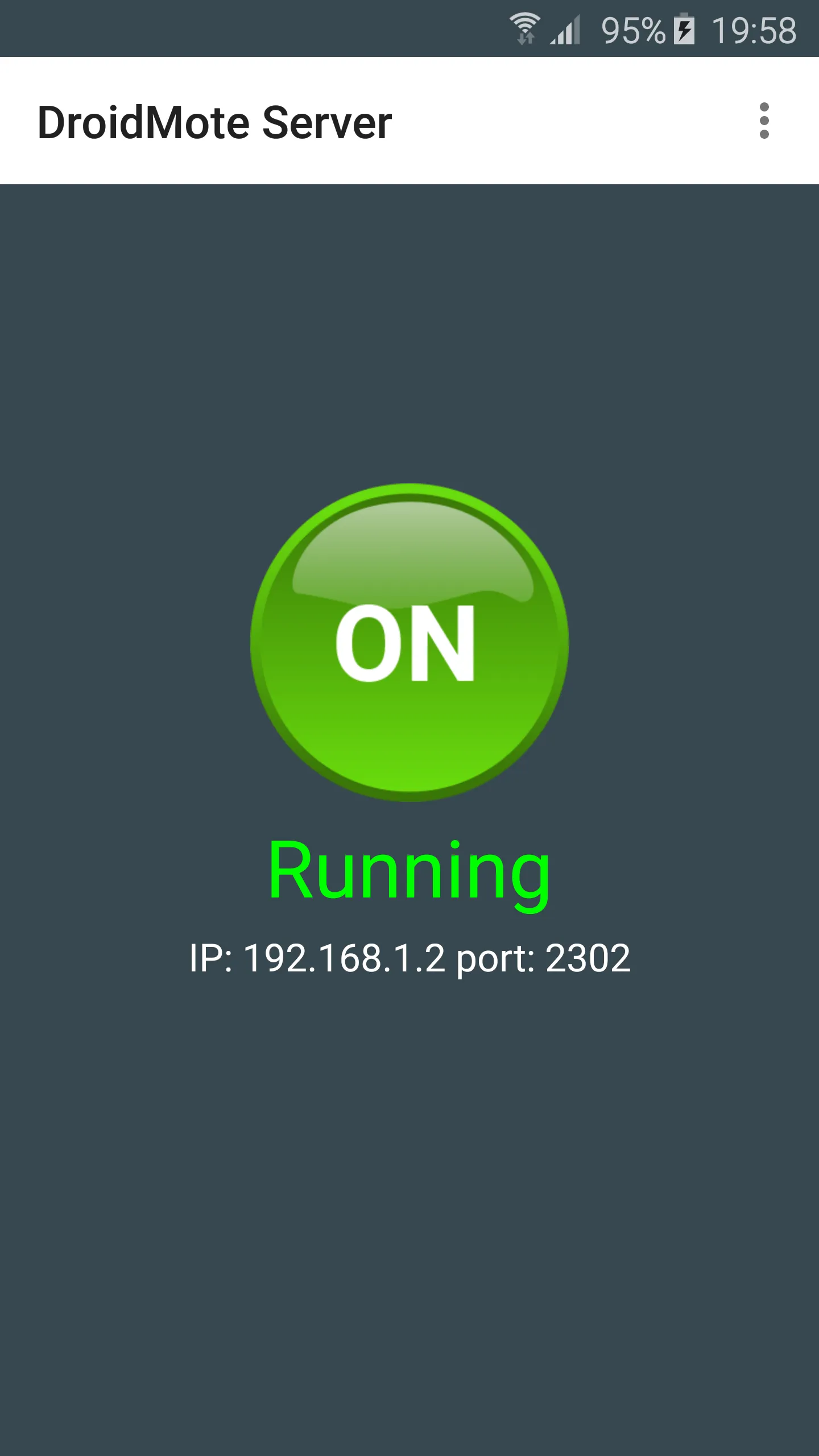 DroidMote Server (root) | Indus Appstore | Screenshot