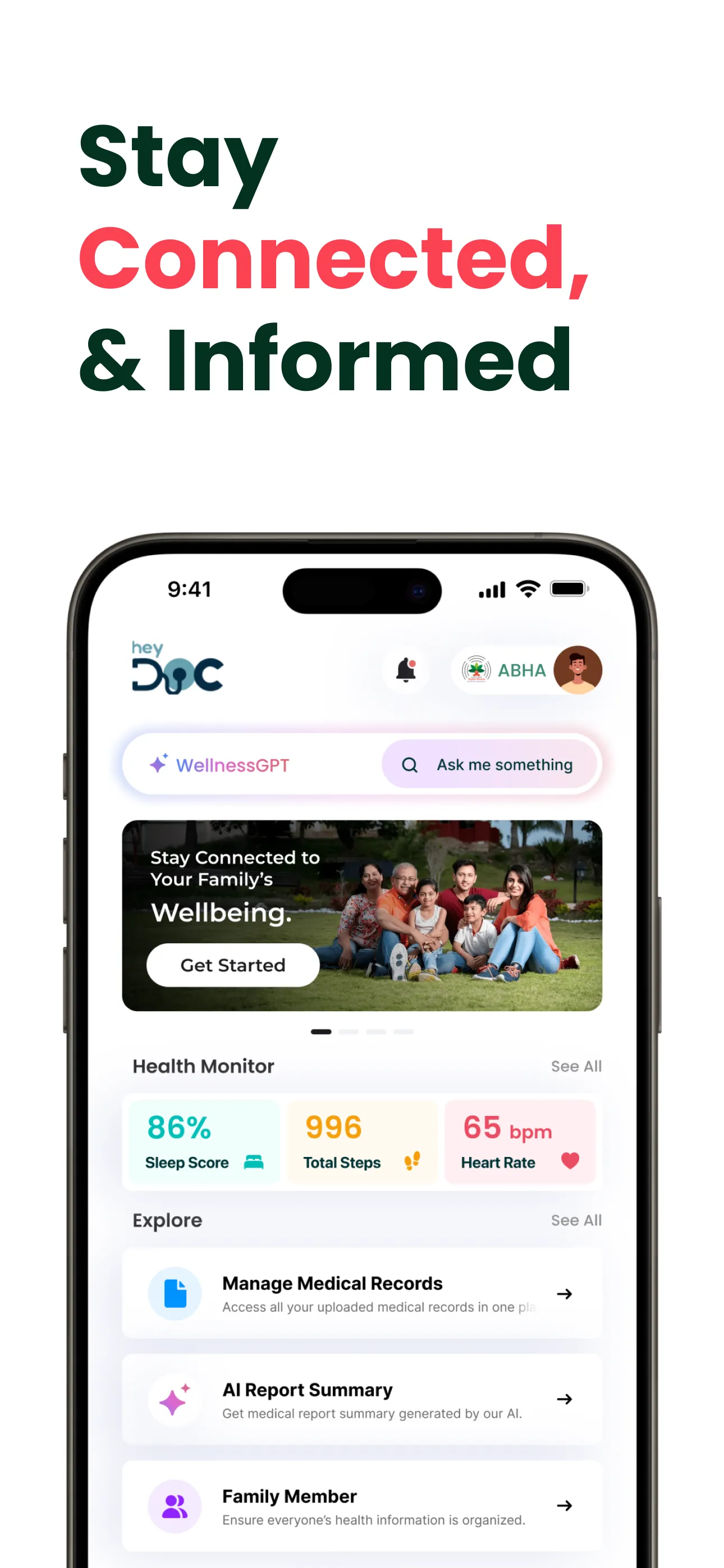 HeyDoc AI : ABHA, Records(PHR) | Indus Appstore | Screenshot