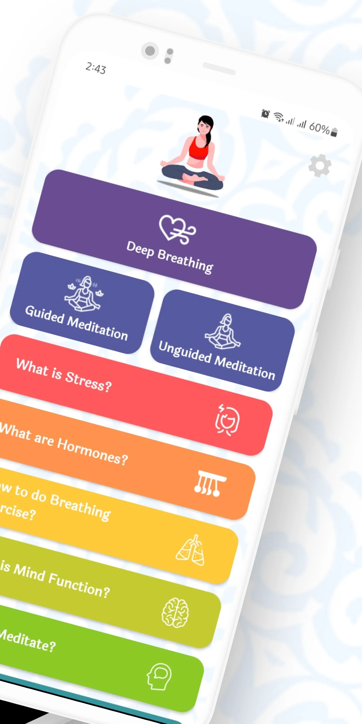 Breath Meditation |Mindfulness | Indus Appstore | Screenshot