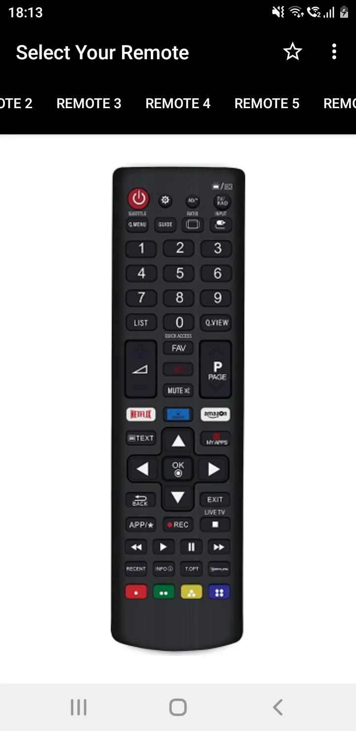 WebOS TV Remote | Indus Appstore | Screenshot