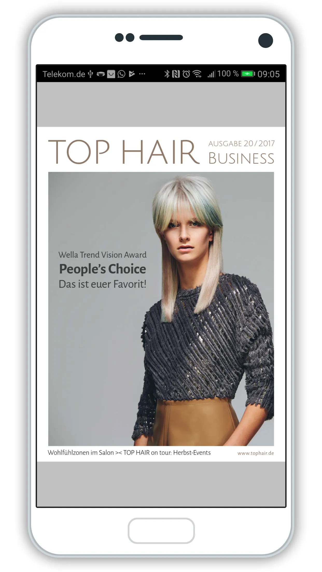 TOP HAIR Magazin | Indus Appstore | Screenshot