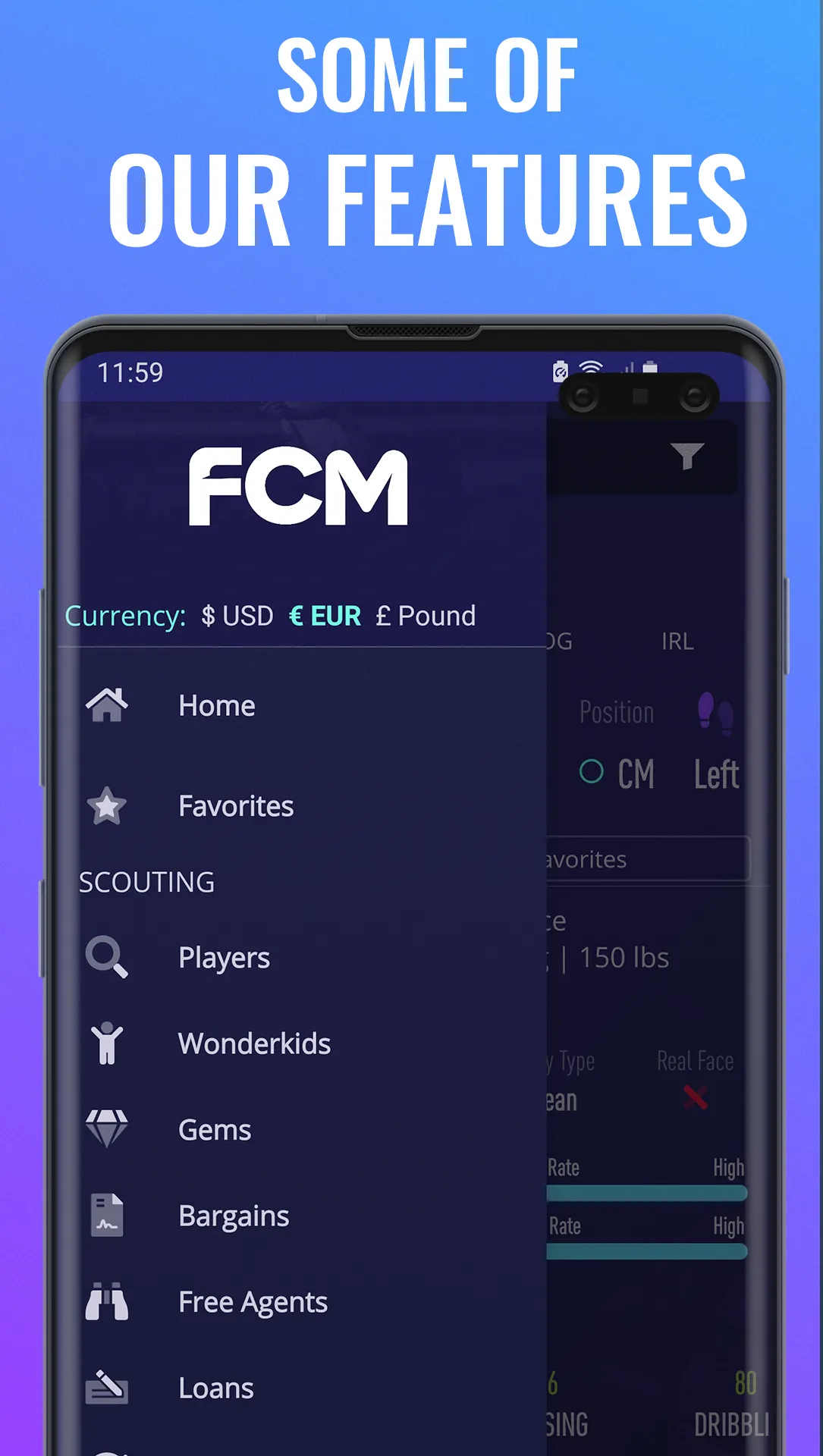 FCM Career Mode FC25 Database | Indus Appstore | Screenshot