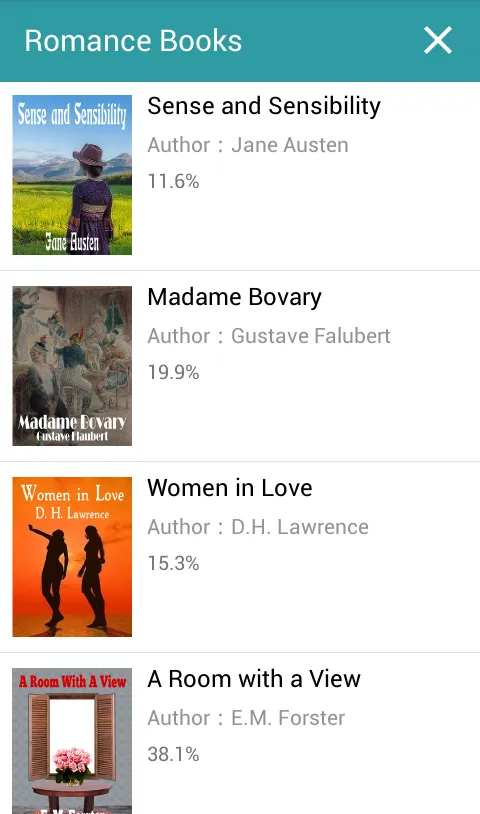 Romance Books | Indus Appstore | Screenshot