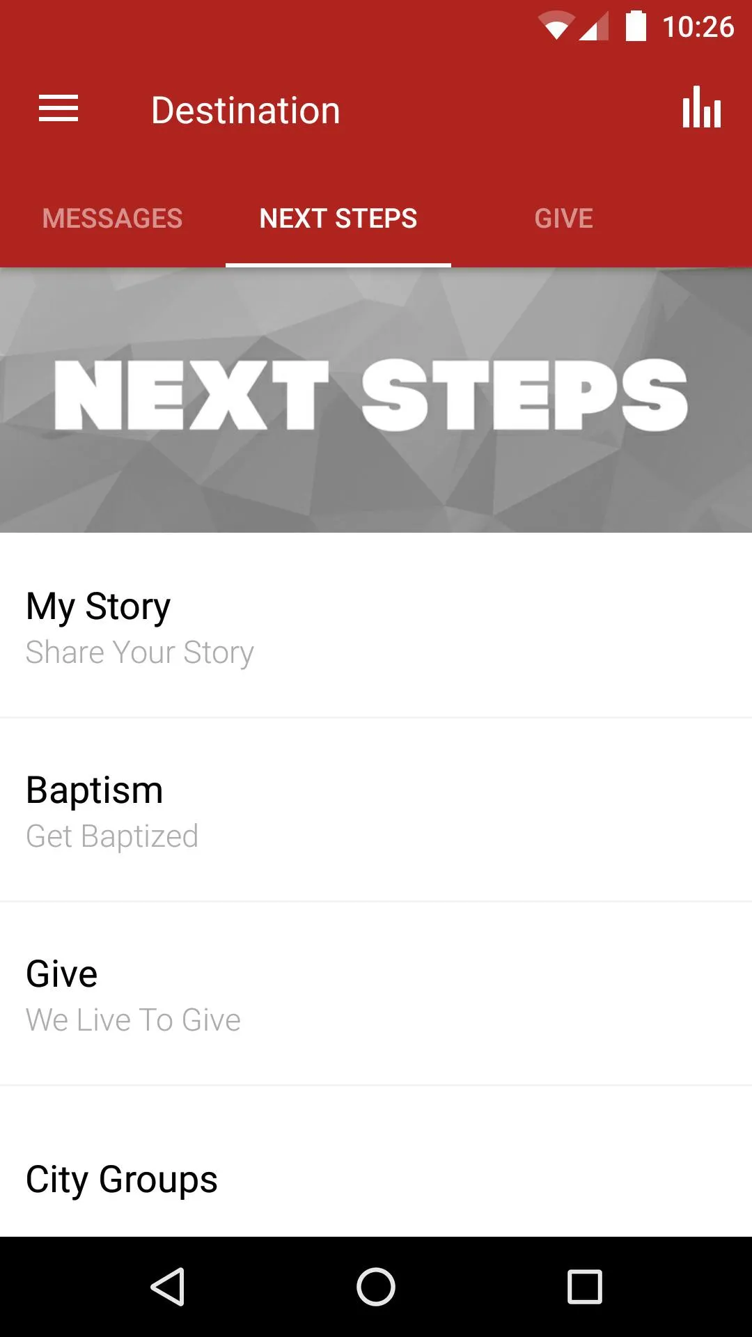 Destination Church | Indus Appstore | Screenshot