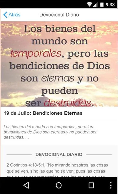 Guerrero de Dios: Versículo de | Indus Appstore | Screenshot