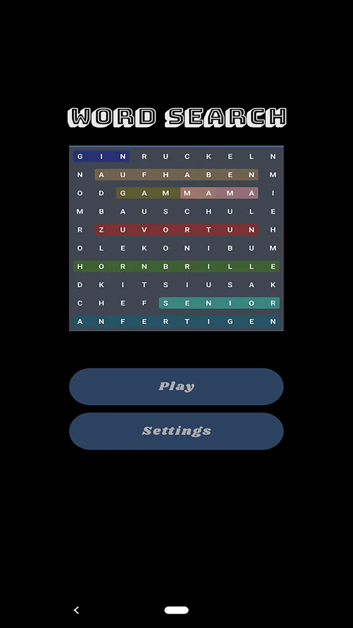 Word Search Game | Indus Appstore | Screenshot