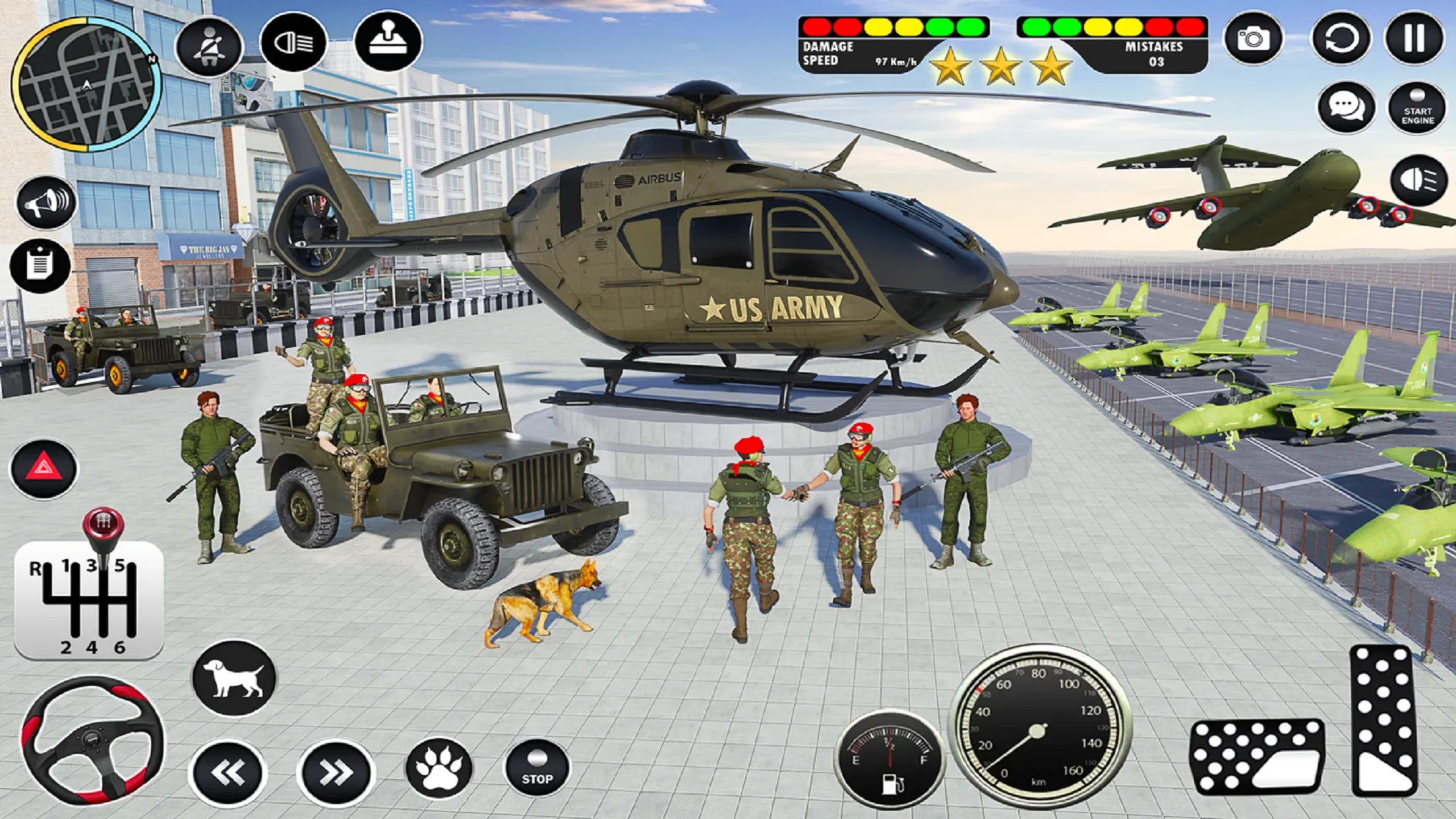 Army Vehicle Transport Truck | Indus Appstore | Screenshot