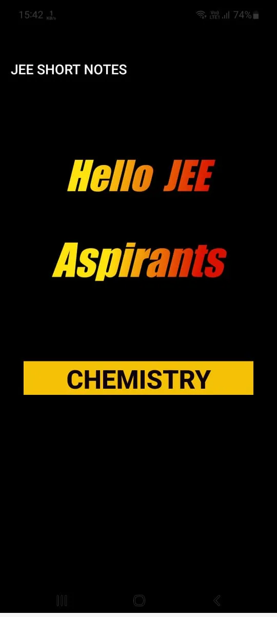 JEE Short Notes | Indus Appstore | Screenshot