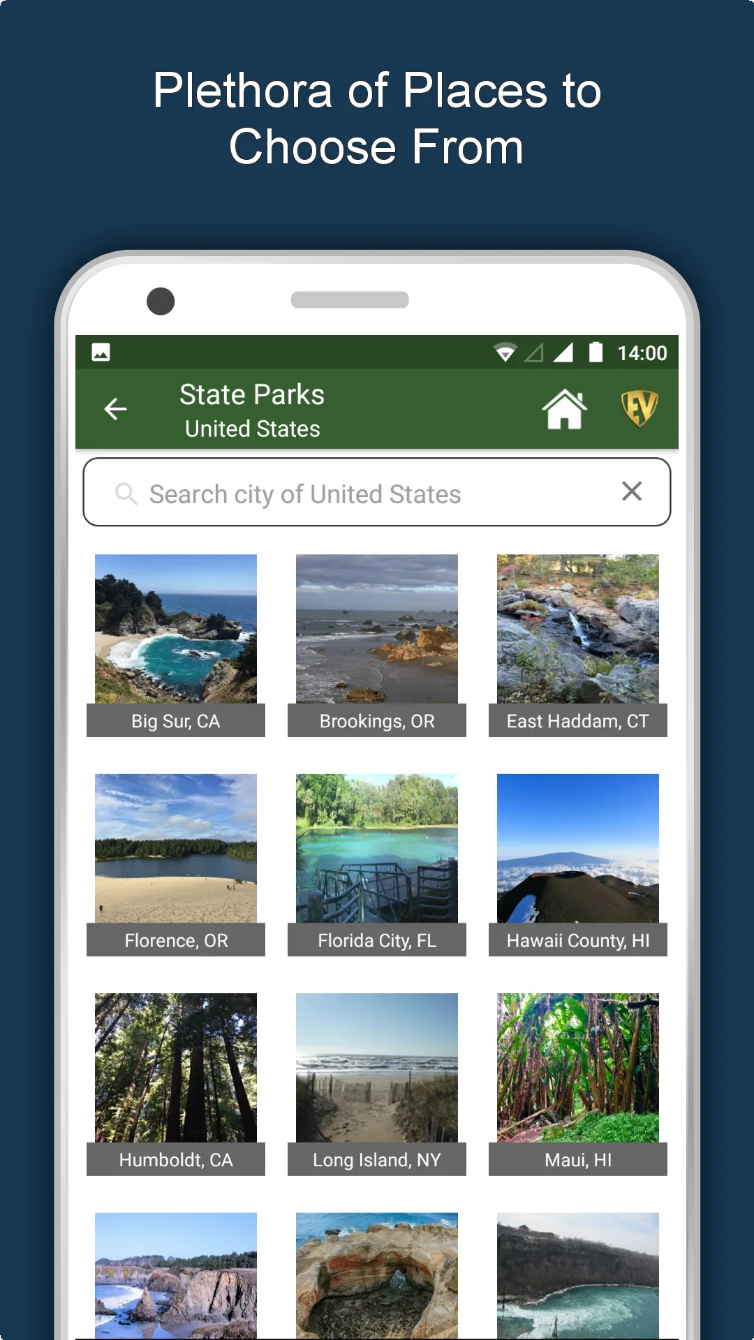 State Parks Travel & Explore O | Indus Appstore | Screenshot