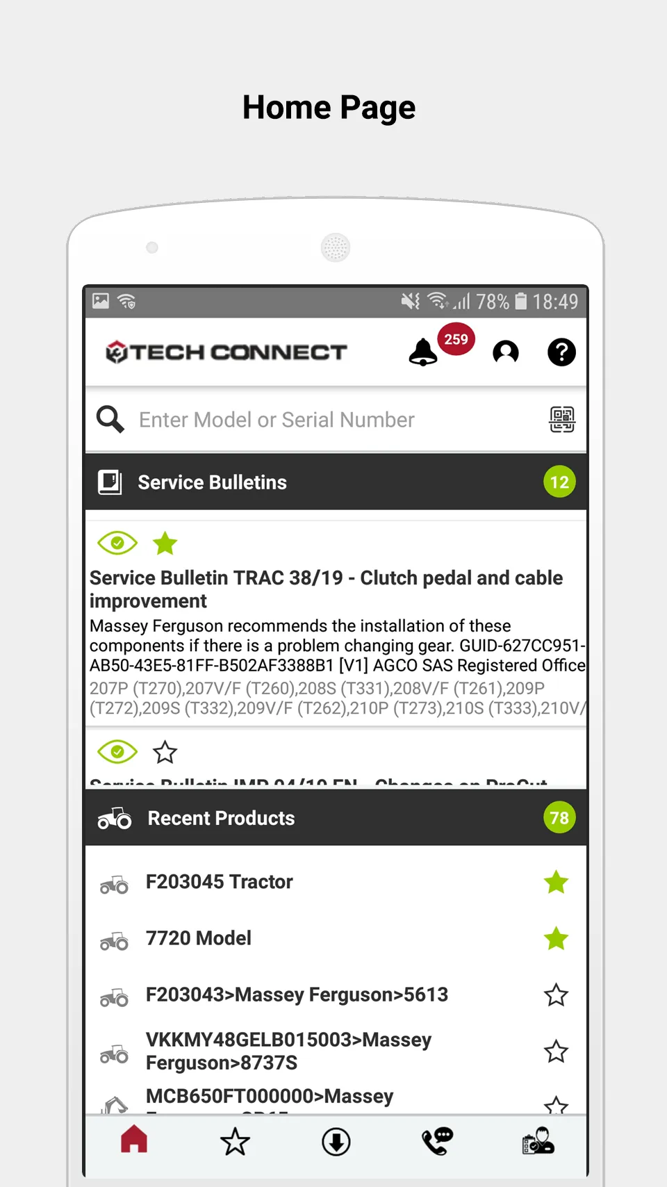 AGCO Tech Connect | Indus Appstore | Screenshot