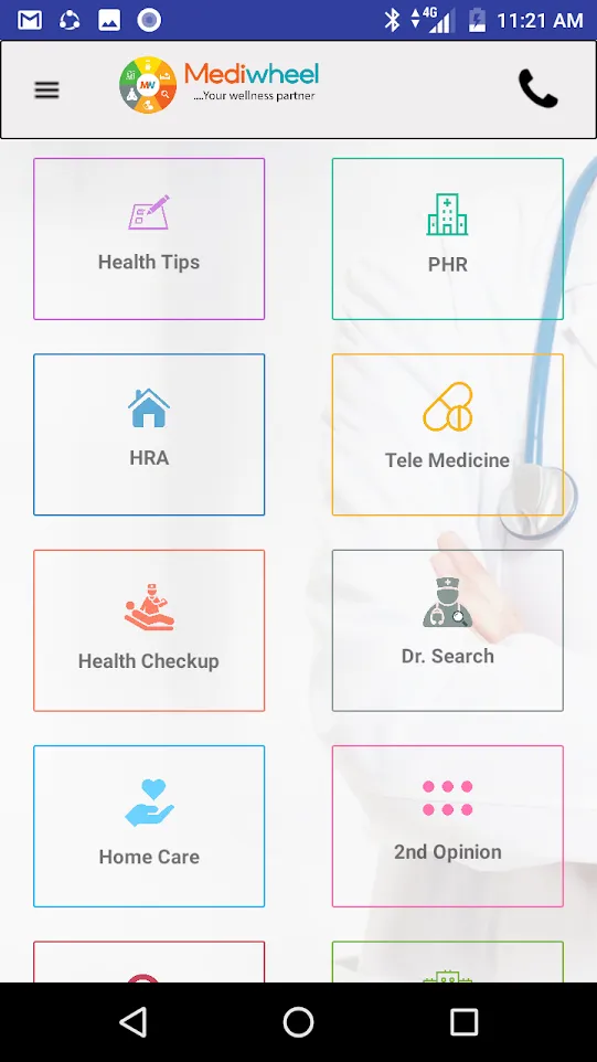 Mediwheel | Indus Appstore | Screenshot