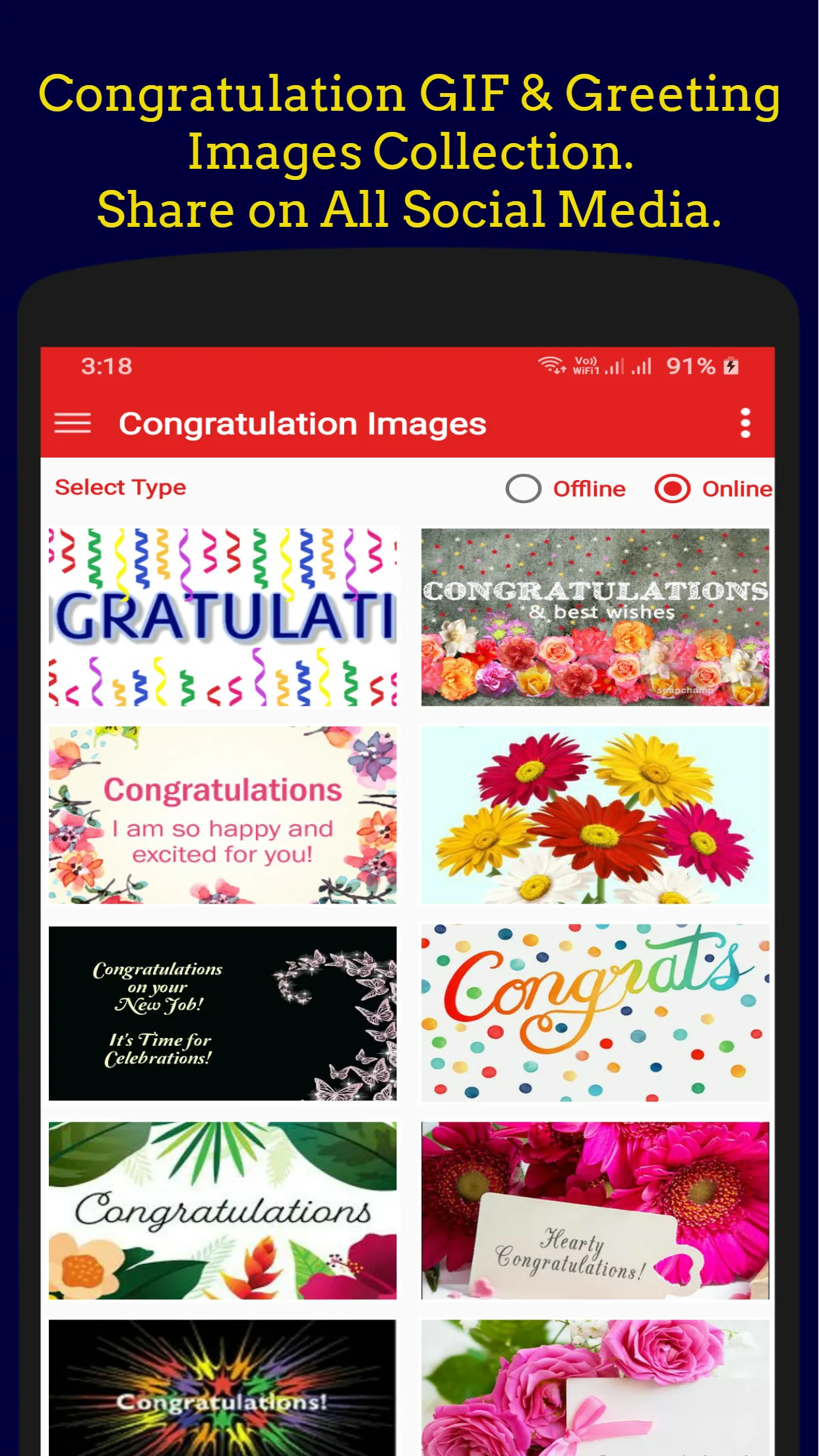 Congratulation GIF Collection | Indus Appstore | Screenshot