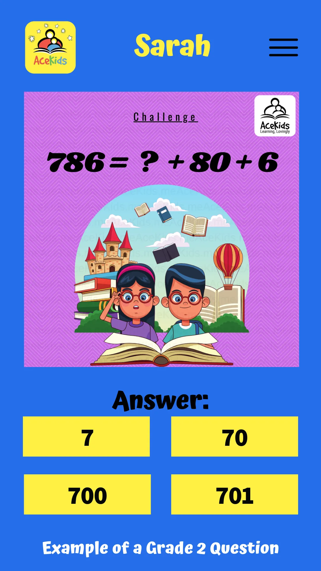 AceKids - Kids Learn Math Quiz | Indus Appstore | Screenshot