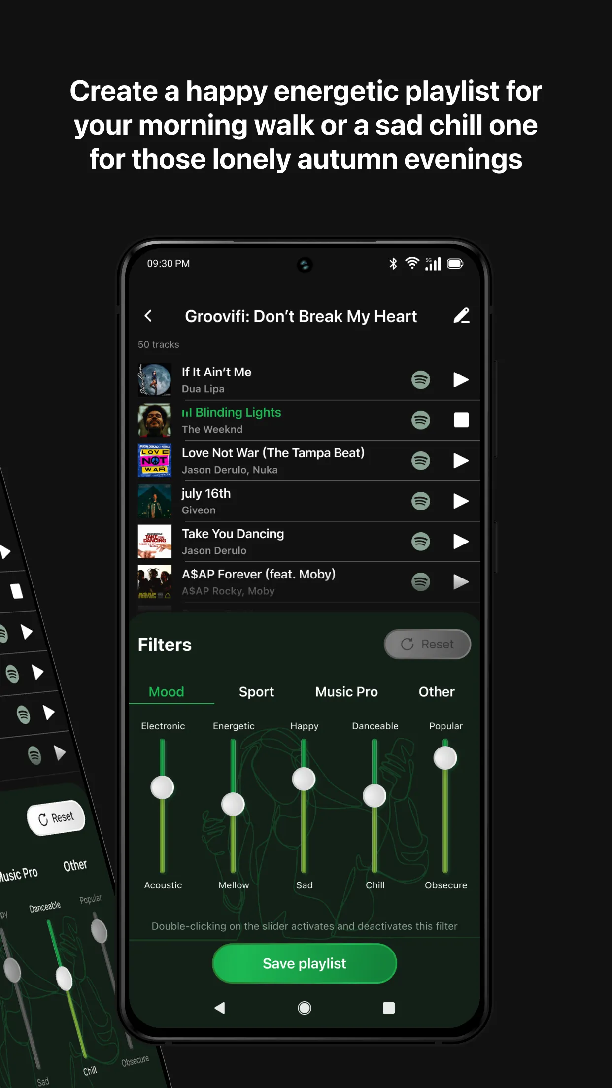 Groovifi - Playlist Generator | Indus Appstore | Screenshot