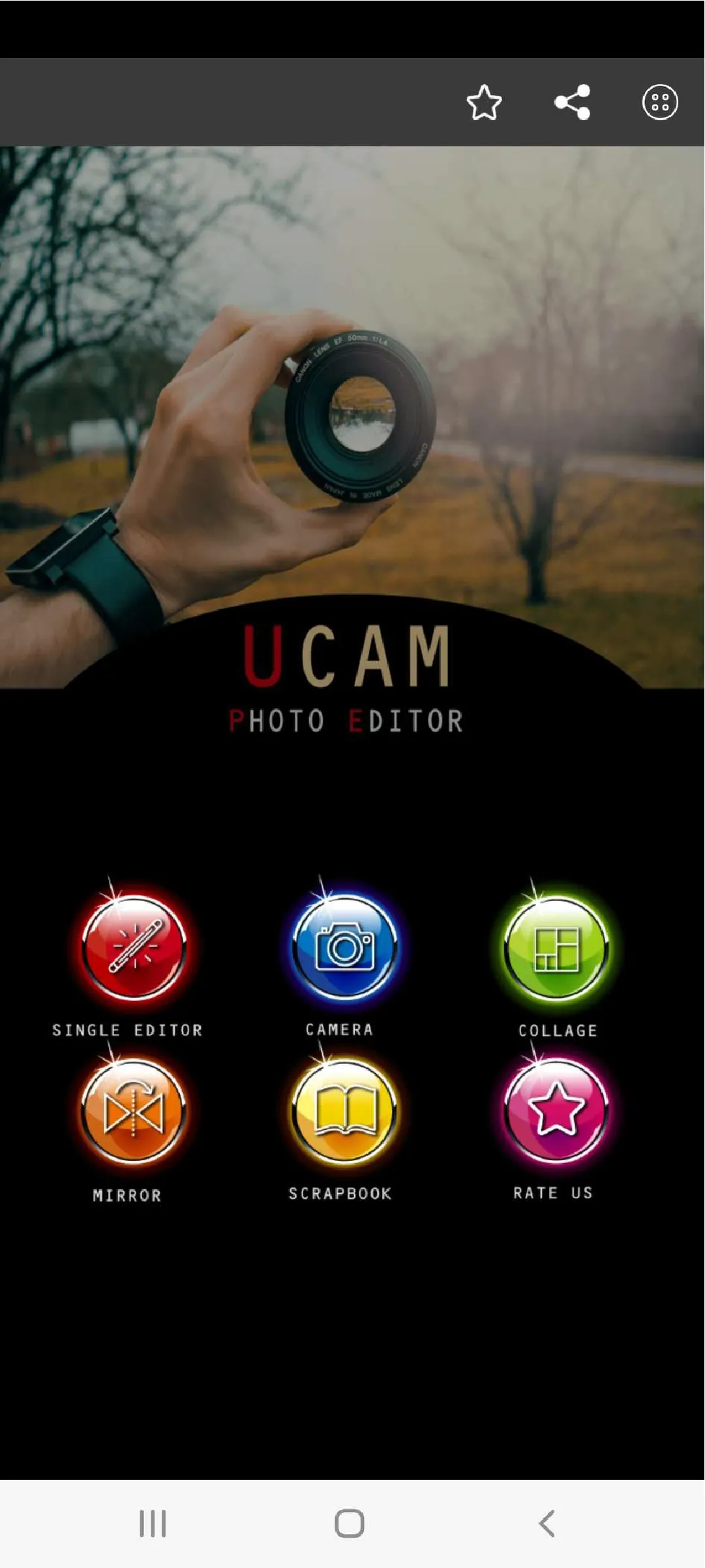 ucam photo collage Editor | Indus Appstore | Screenshot