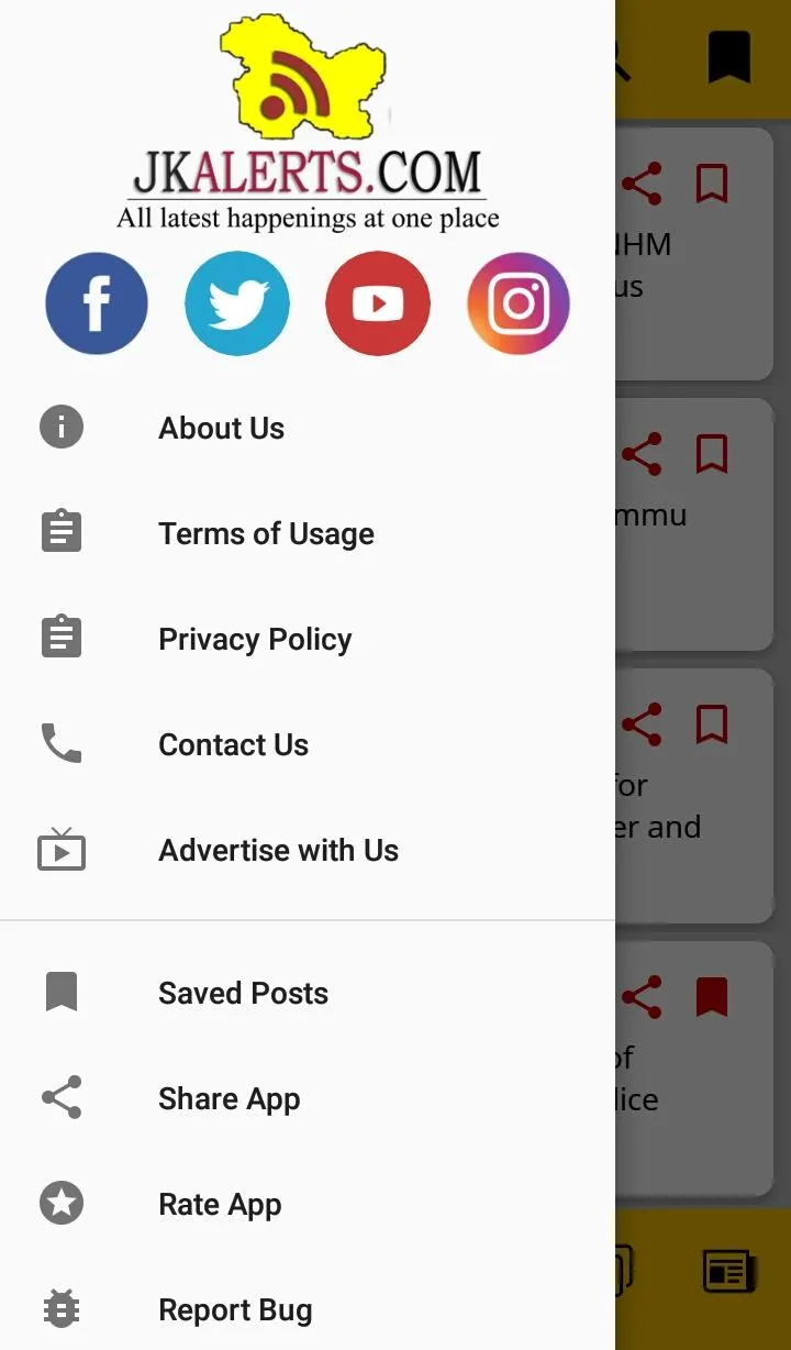 JKALERTS J&K Job, News updates | Indus Appstore | Screenshot