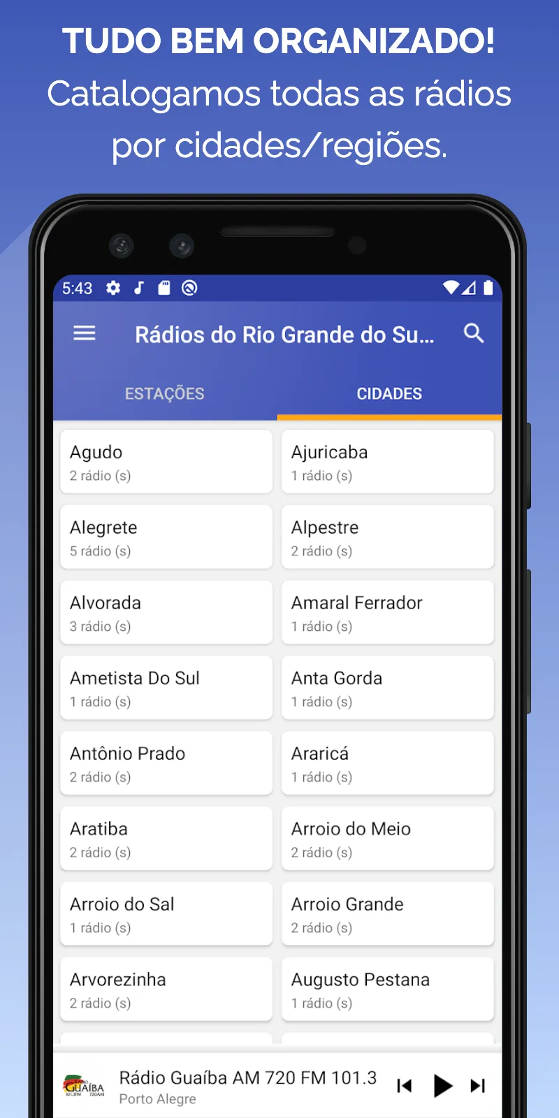 Rádios do Rio Grande do Sul | Indus Appstore | Screenshot