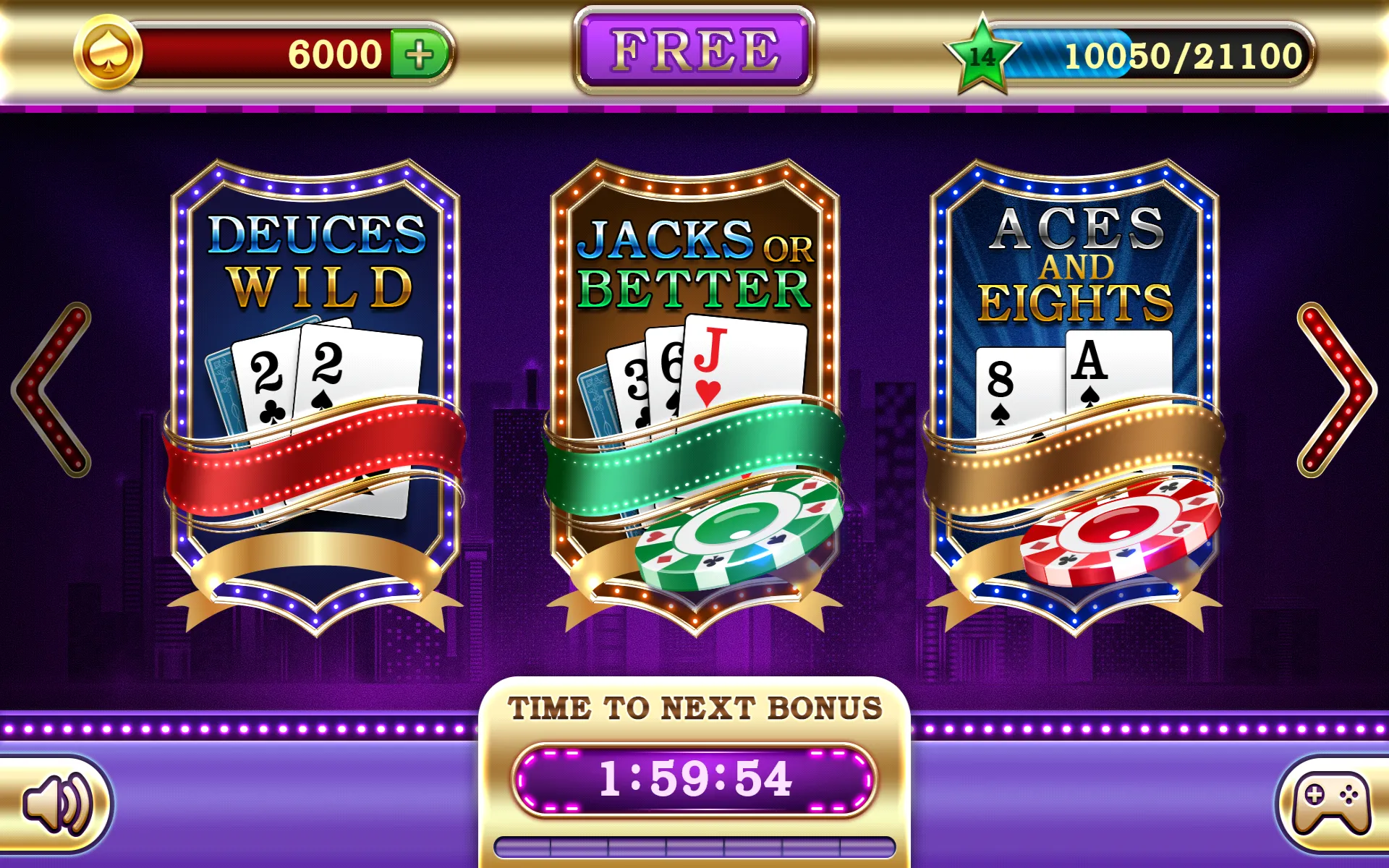 Video Poker | Indus Appstore | Screenshot