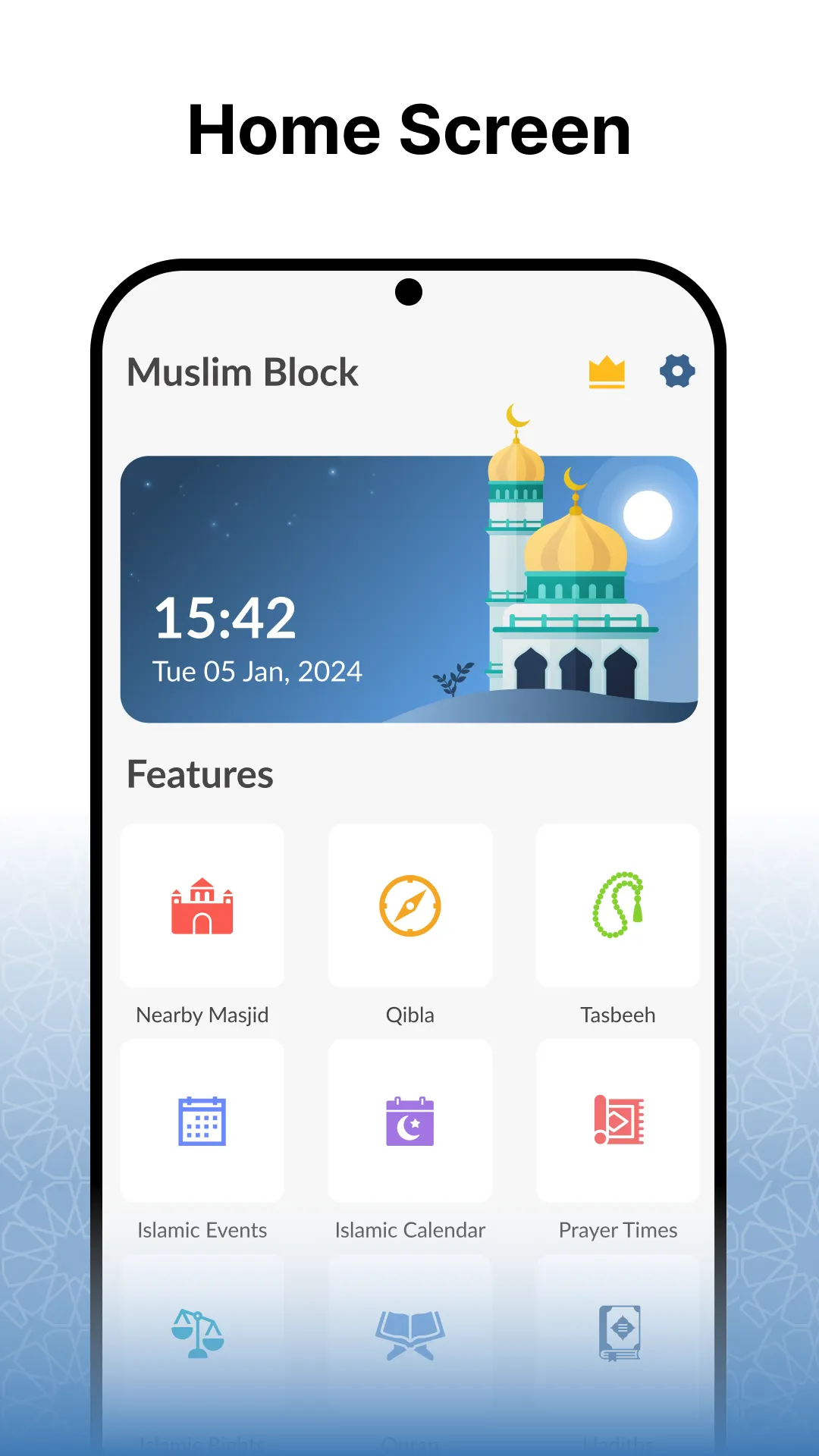 Muslim Block: Qibla Direction | Indus Appstore | Screenshot