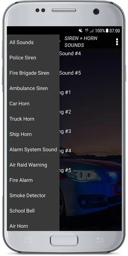 SIREN + HORN SOUNDS | Indus Appstore | Screenshot