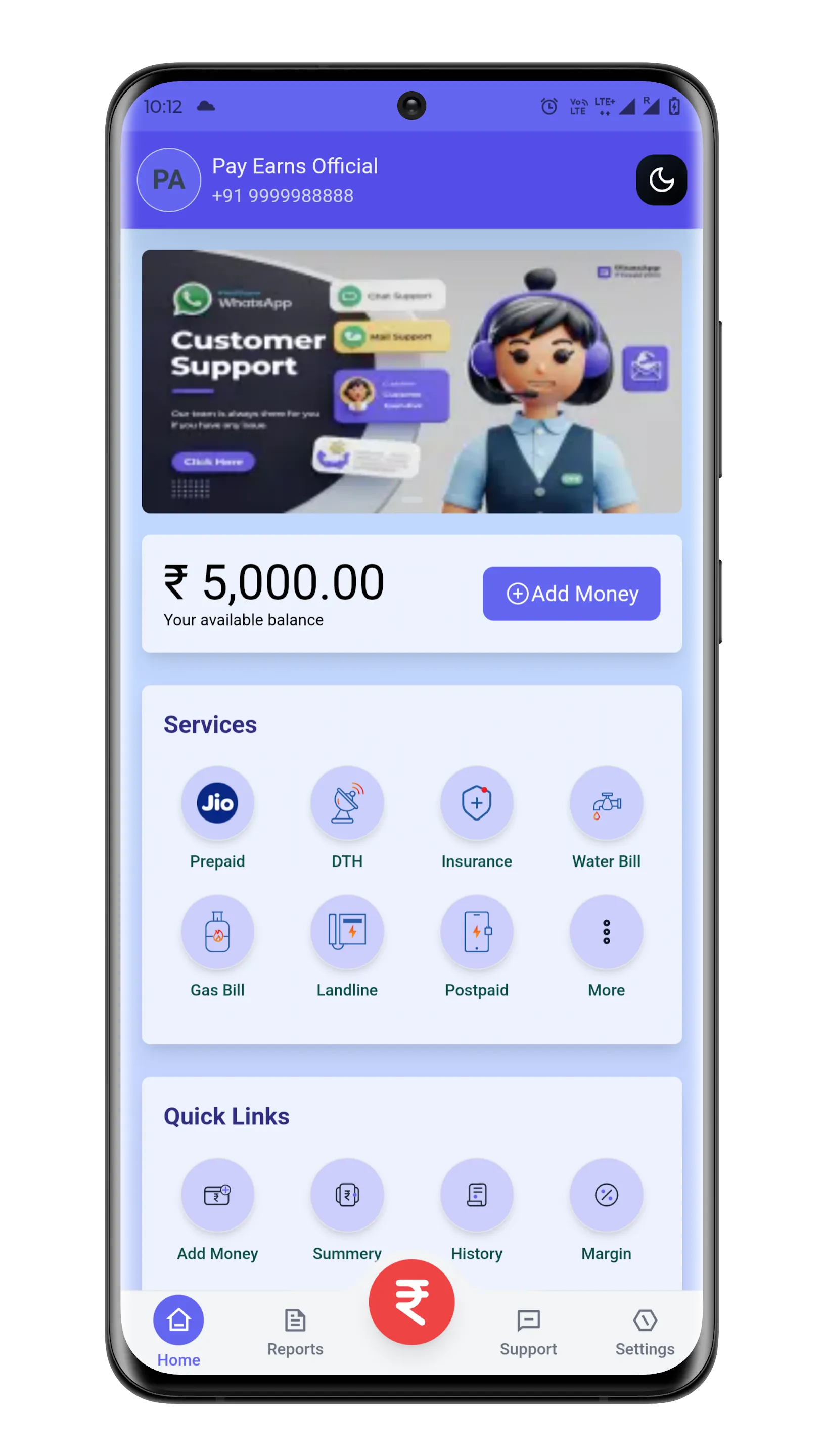 Pay Earns Mobile Recharge App | Indus Appstore | Screenshot