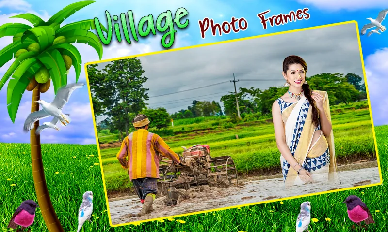 Village Photo Frames SM | Indus Appstore | Screenshot