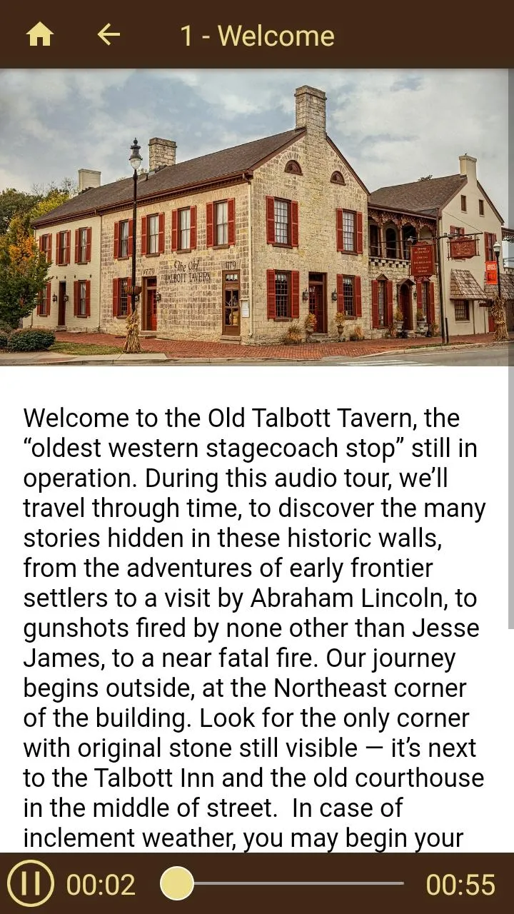 Old Talbott Tavern | Indus Appstore | Screenshot