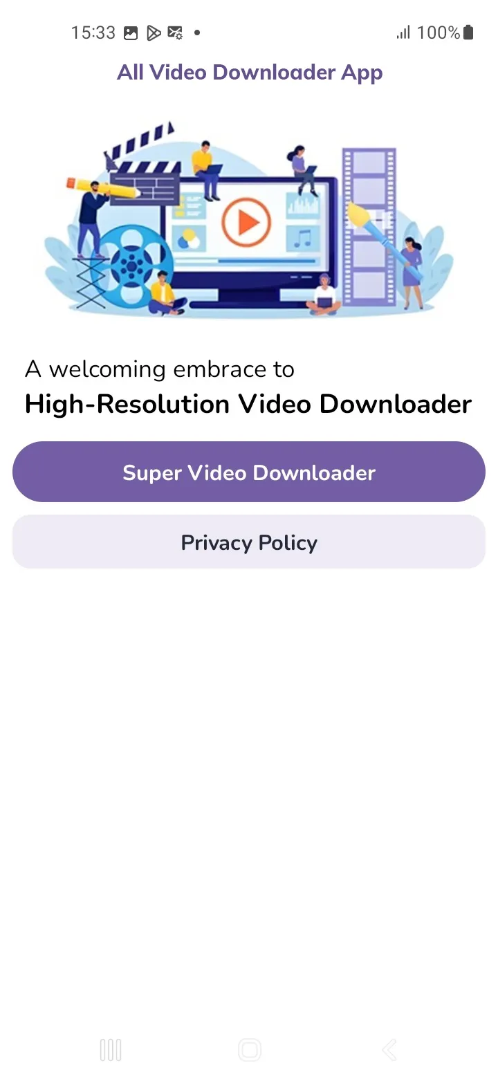 All Video Downloader App | Indus Appstore | Screenshot