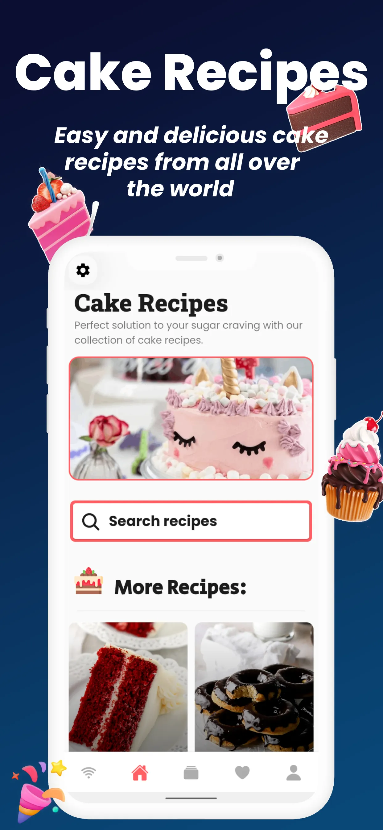 Cake Recipes [Offline] | Indus Appstore | Screenshot