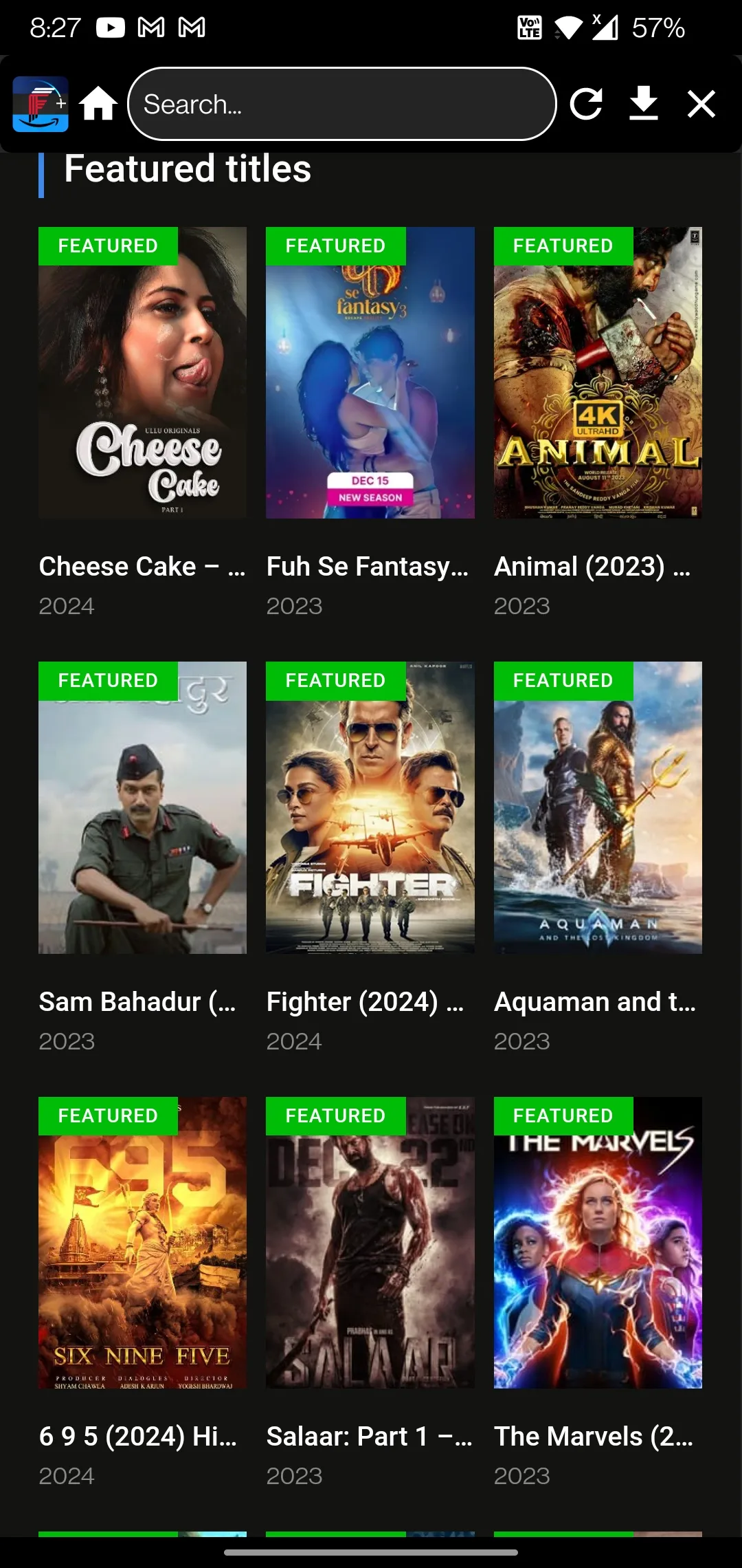 FENOM Movies Webseries & Shows | Indus Appstore | Screenshot