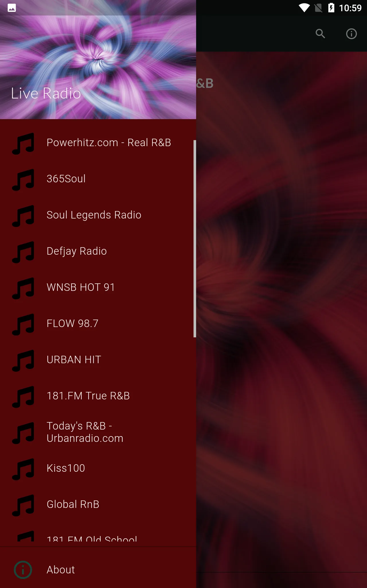 The RnB Radio - Live Music R&B | Indus Appstore | Screenshot