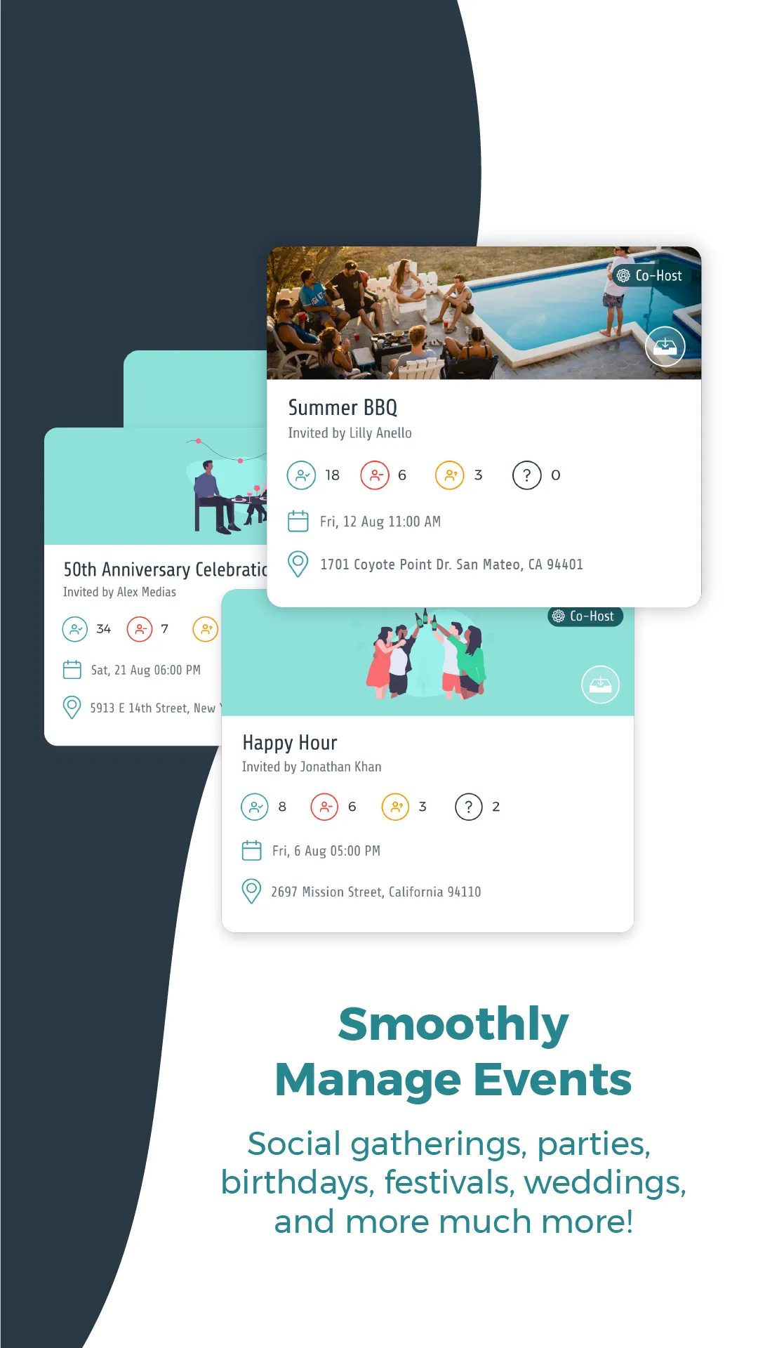 Hub App Party Invitation Maker | Indus Appstore | Screenshot
