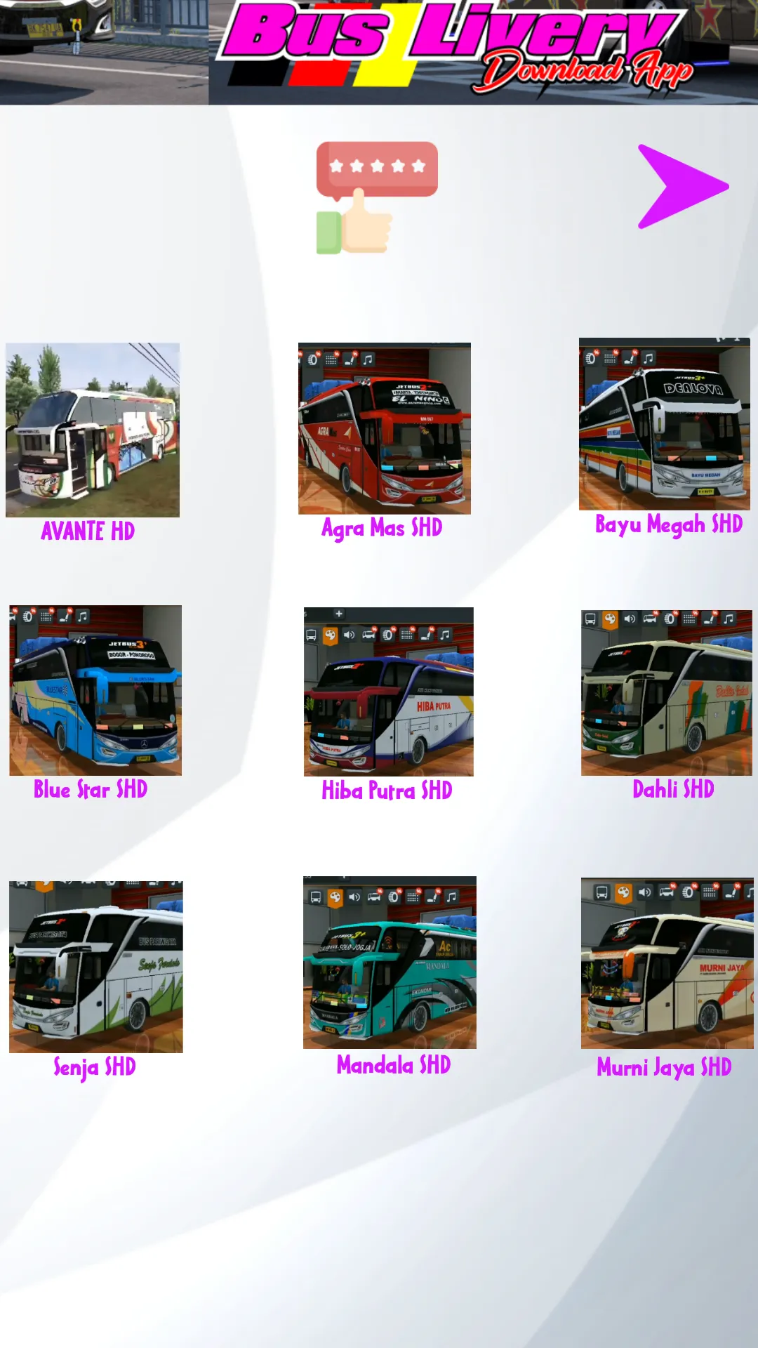 Bus Livery Download App | Indus Appstore | Screenshot