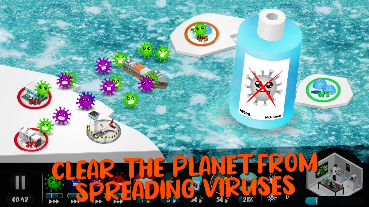 Virus Wipeout – Global Pandemi | Indus Appstore | Screenshot