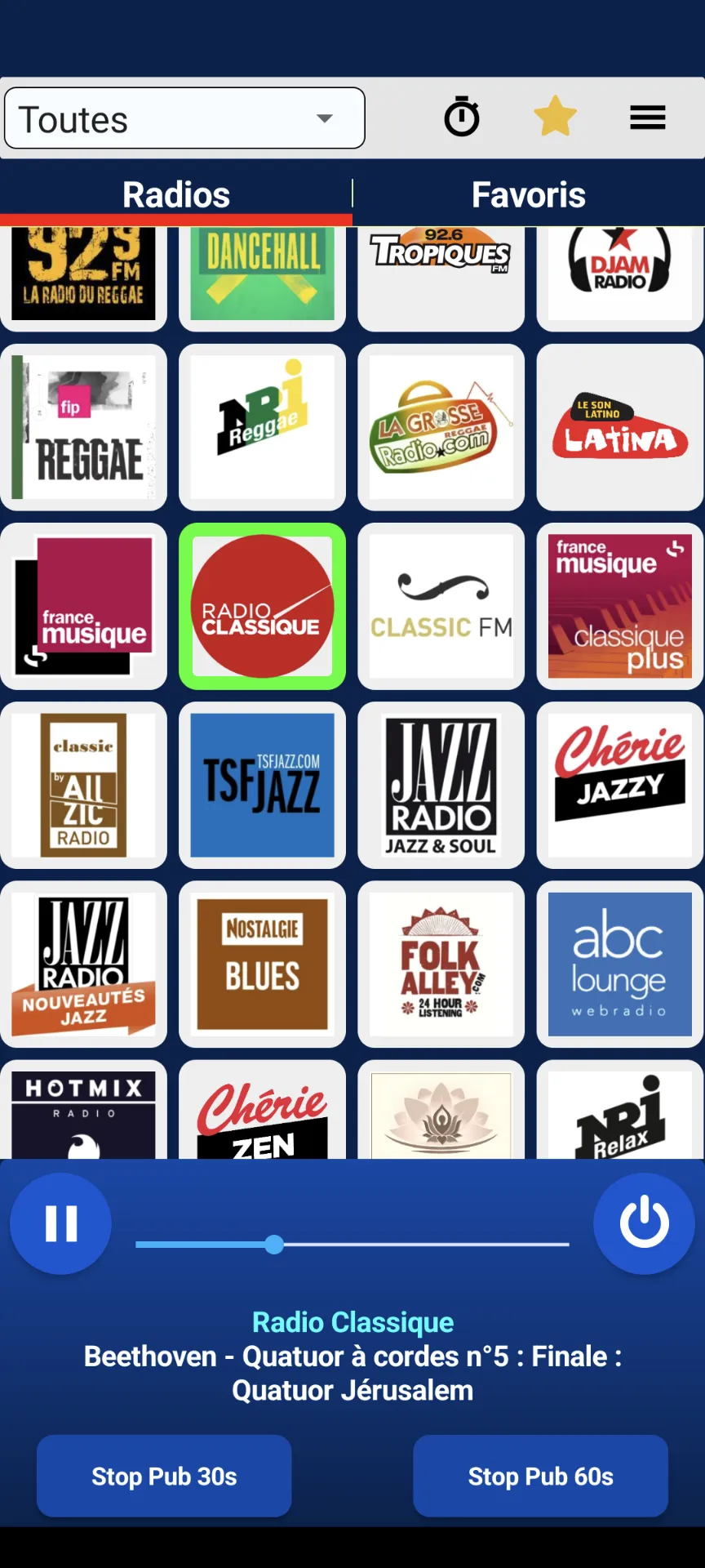 Radios Françaises | Indus Appstore | Screenshot