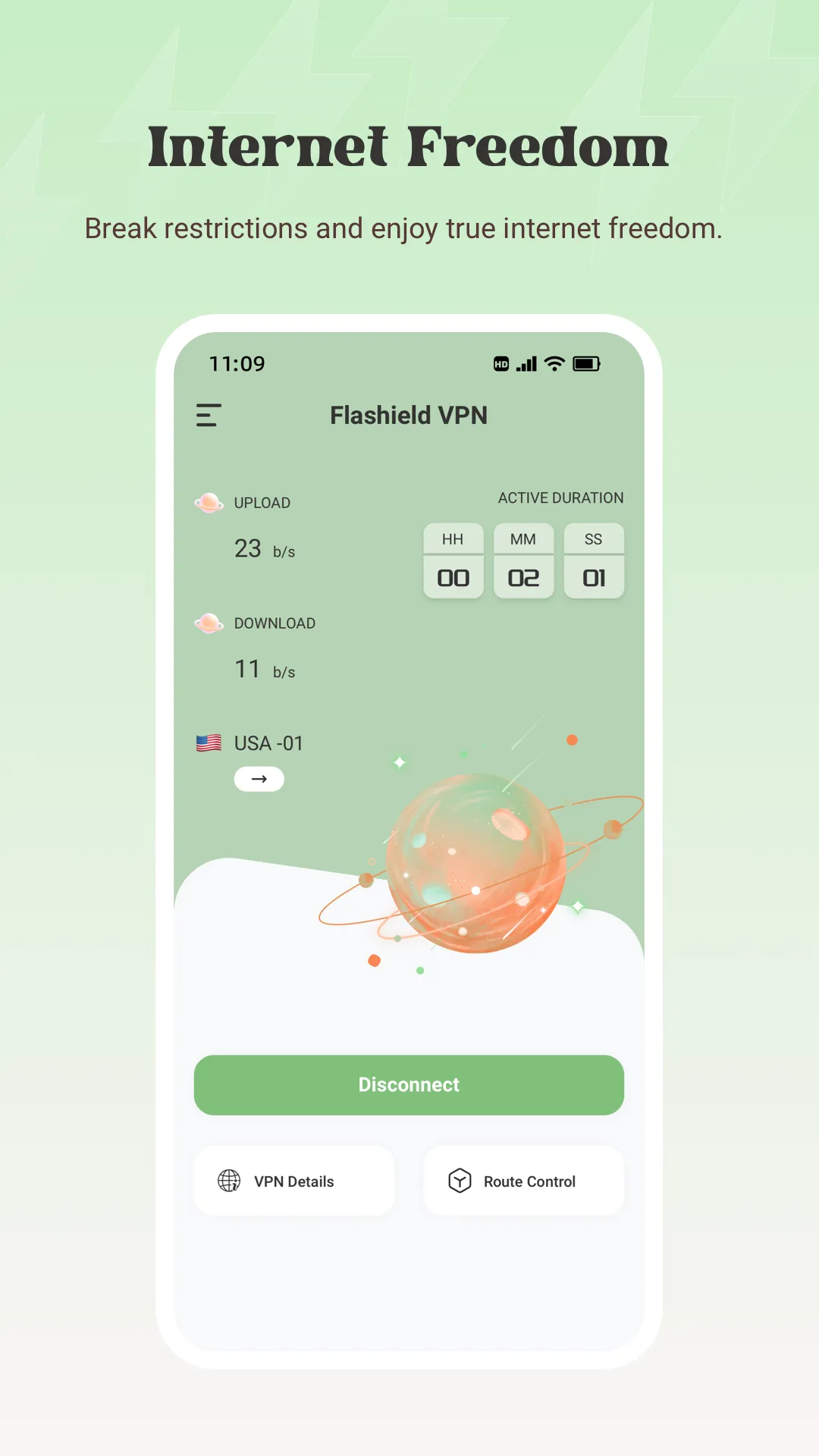 Flashield VPN - Fast & Private | Indus Appstore | Screenshot