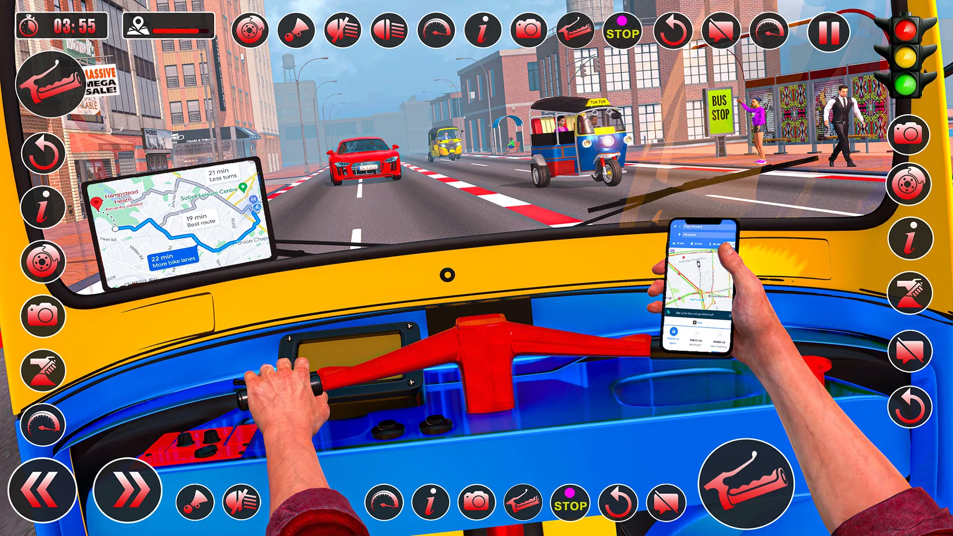 Tuk Tuk Rickshaw Auto Games | Indus Appstore | Screenshot