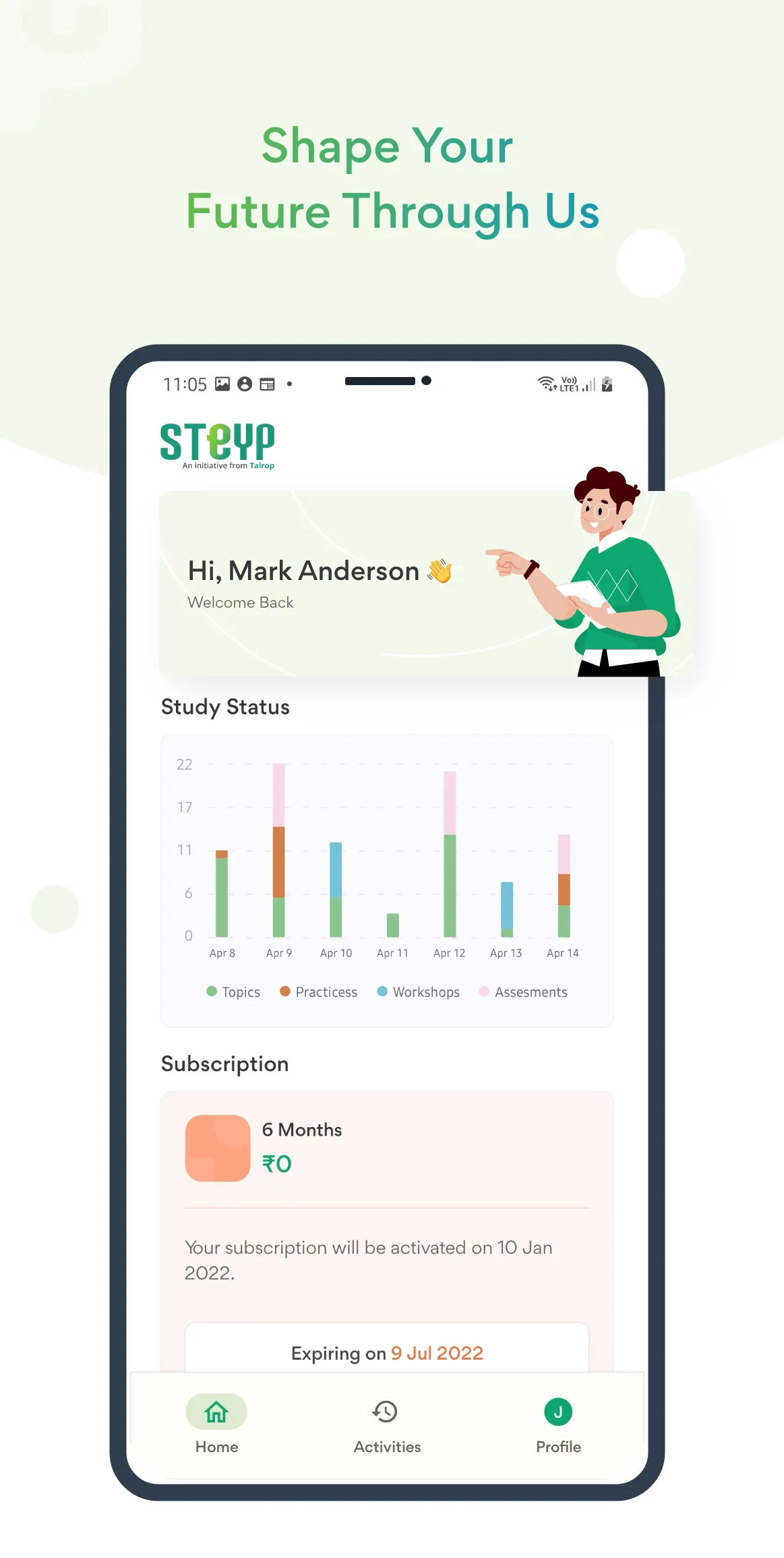 Steyp Parent | Indus Appstore | Screenshot