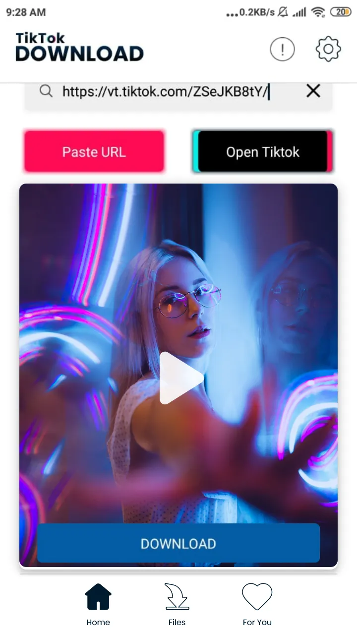 Video Downloader for TikTok | Indus Appstore | Screenshot