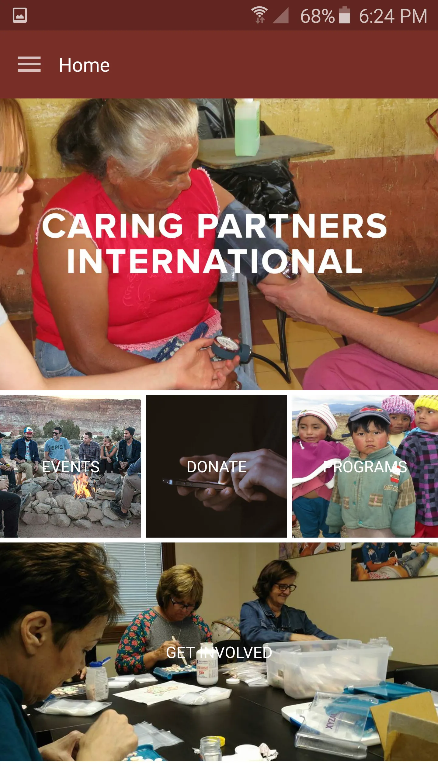 Caring Partners International | Indus Appstore | Screenshot