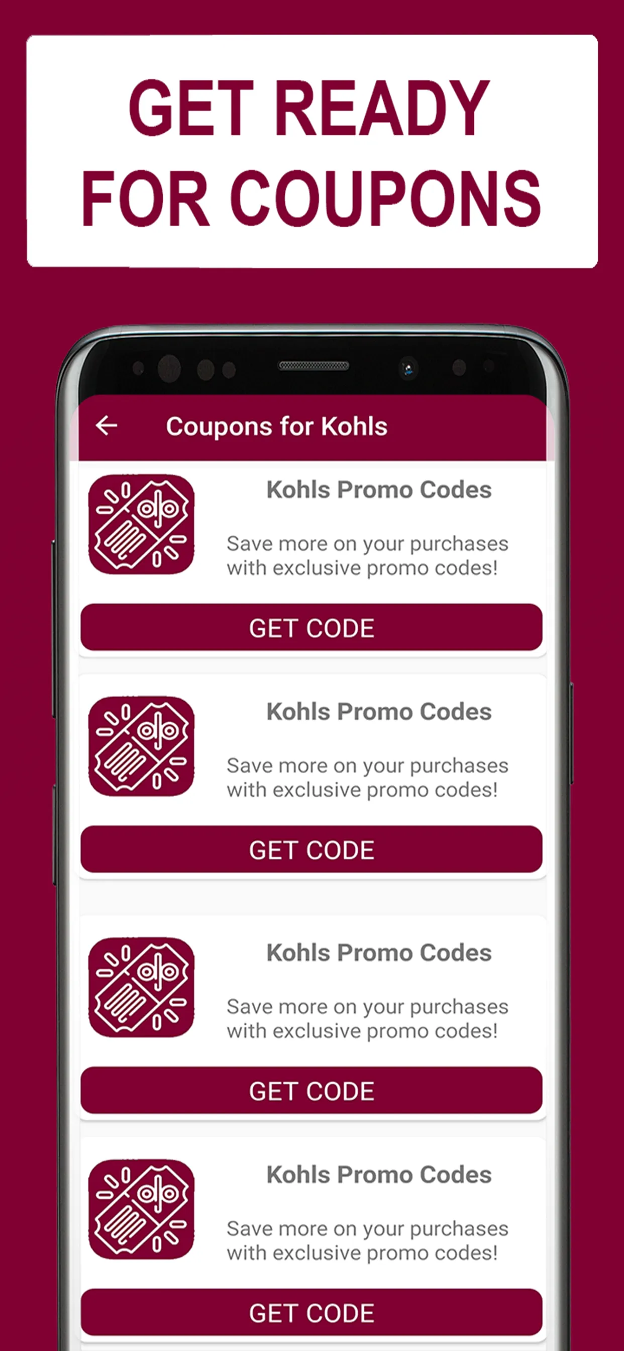 Coupons for Kohl's | Indus Appstore | Screenshot