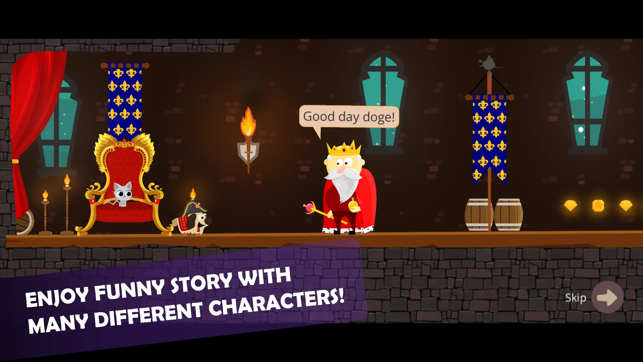 Doge and the Lost Kitten | Indus Appstore | Screenshot