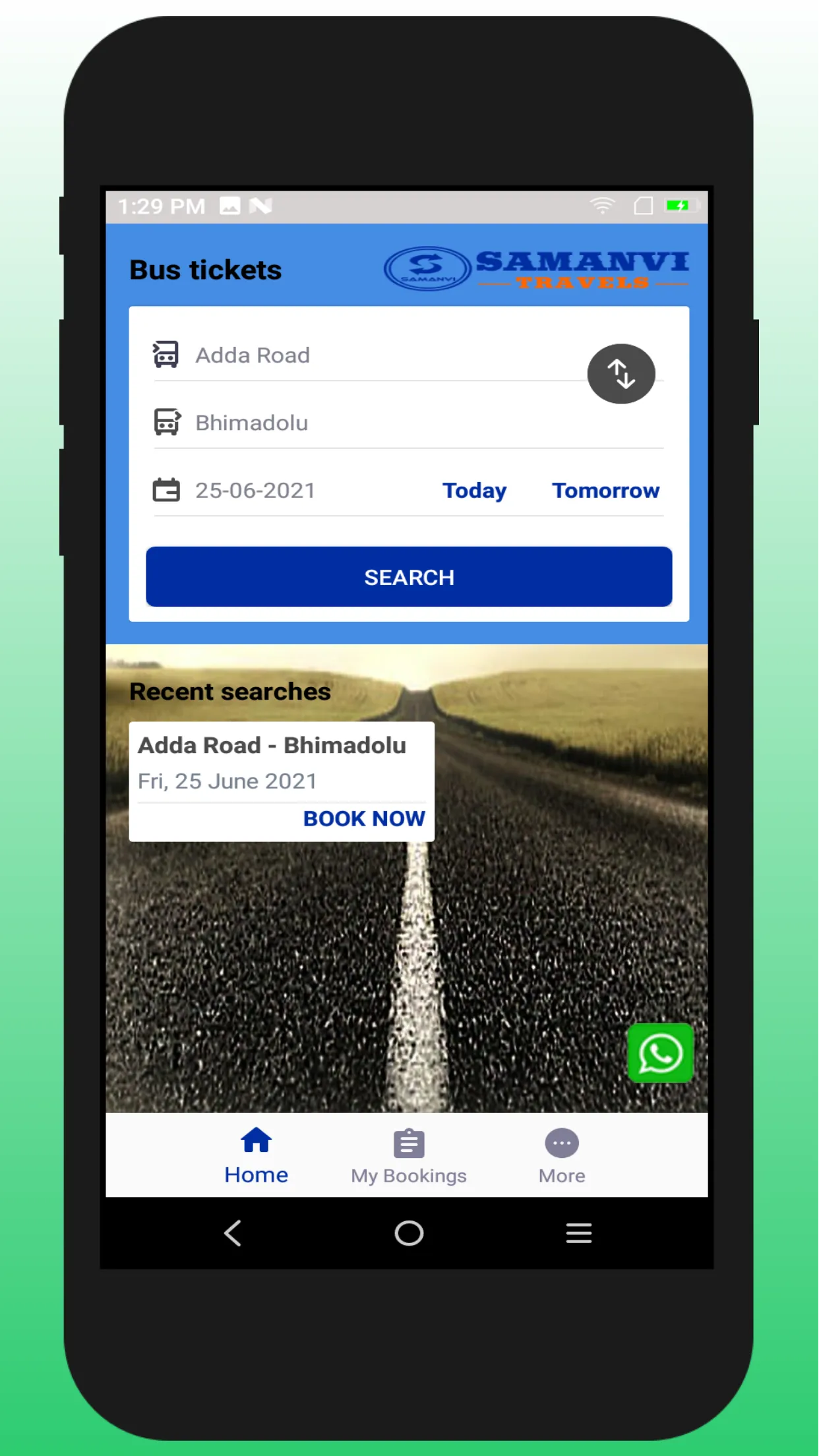 Samanvi Travels | Indus Appstore | Screenshot