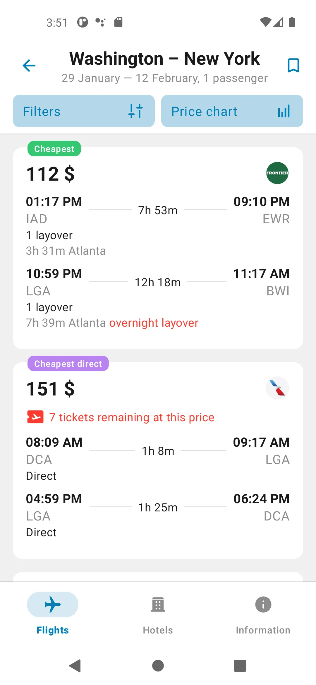 Cheap Flights | Indus Appstore | Screenshot