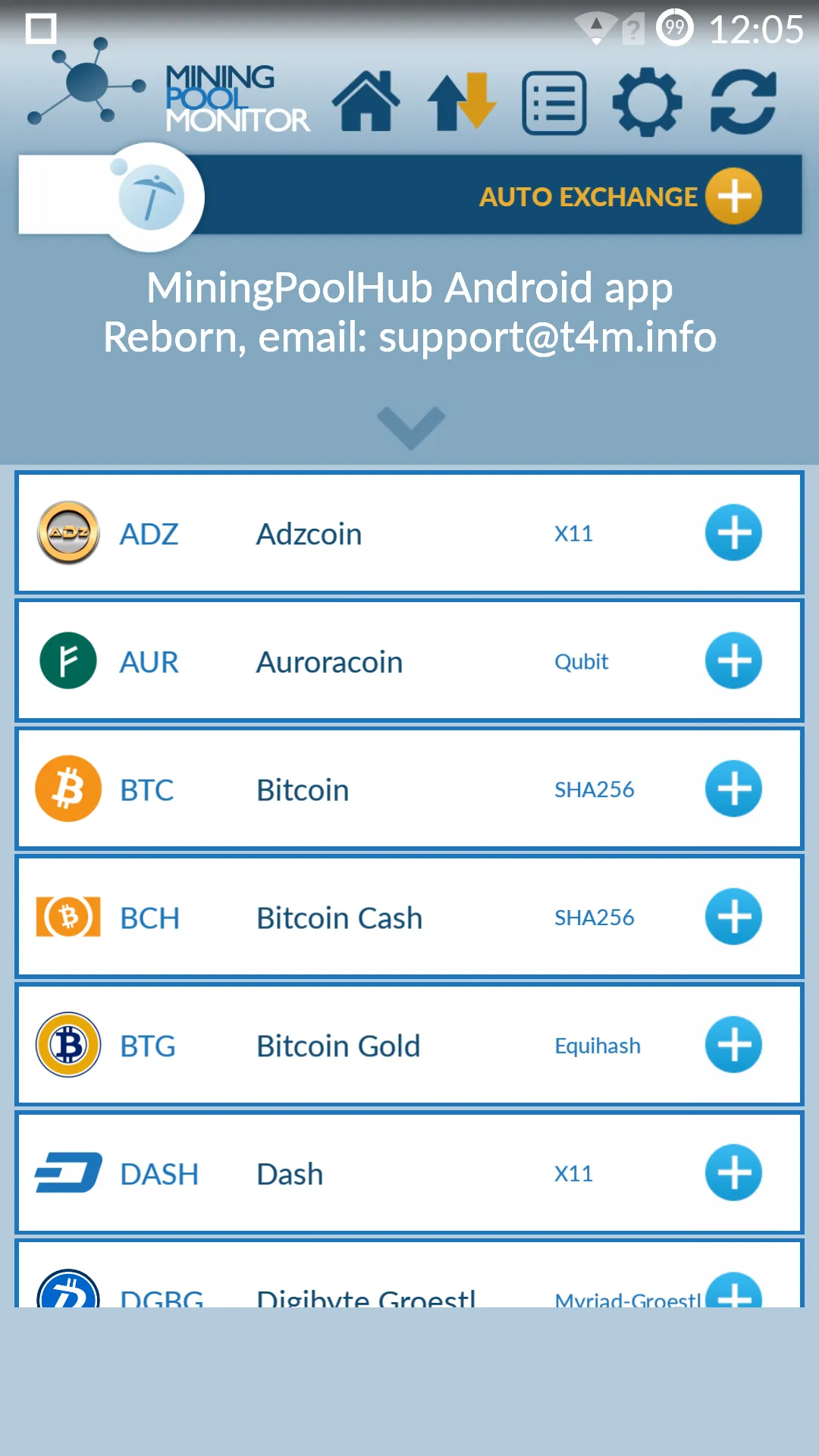 Mining Monitor 4 MiningPoolHub | Indus Appstore | Screenshot