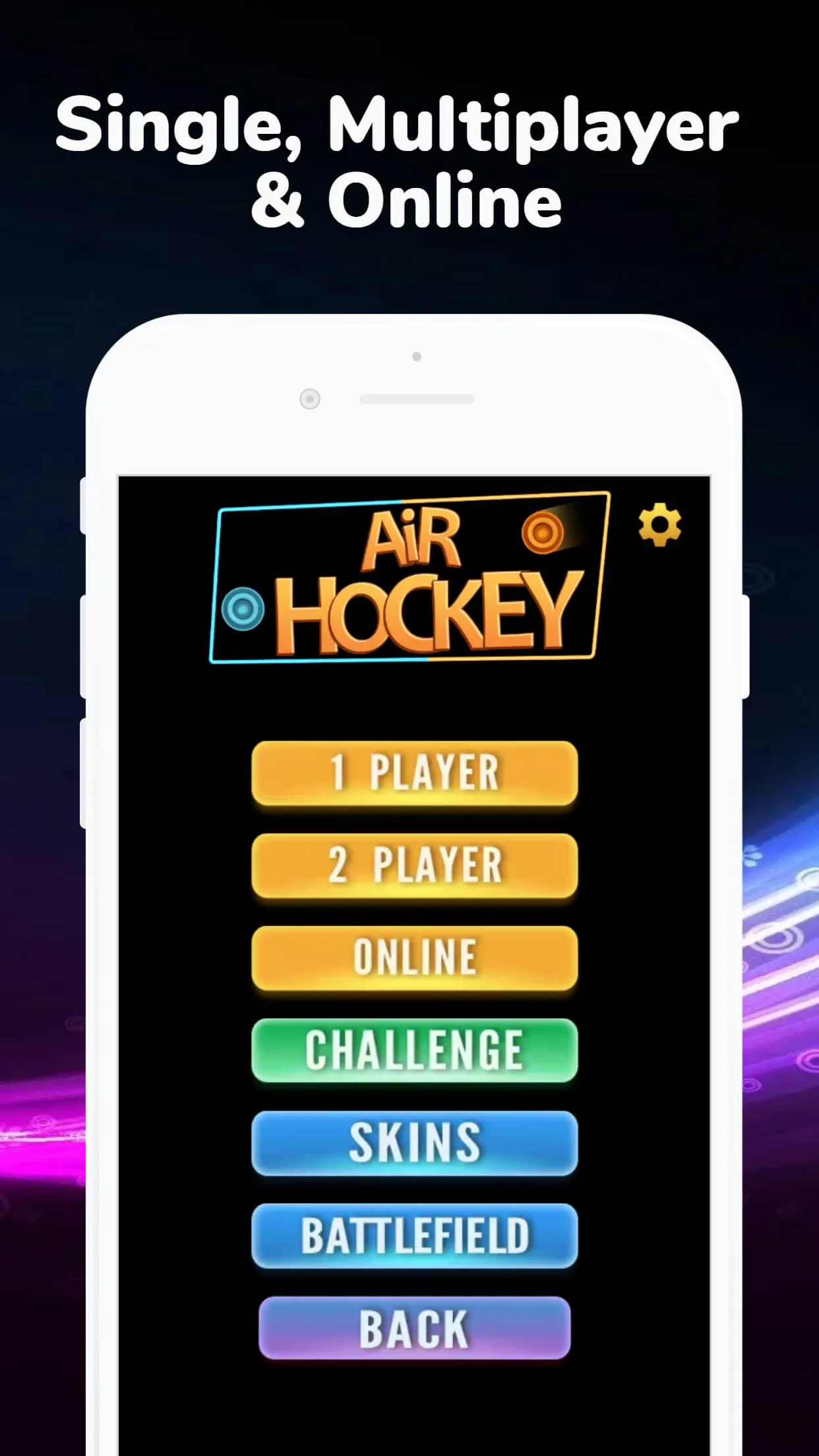 Air Hockey : Solo, Multiplayer | Indus Appstore | Screenshot