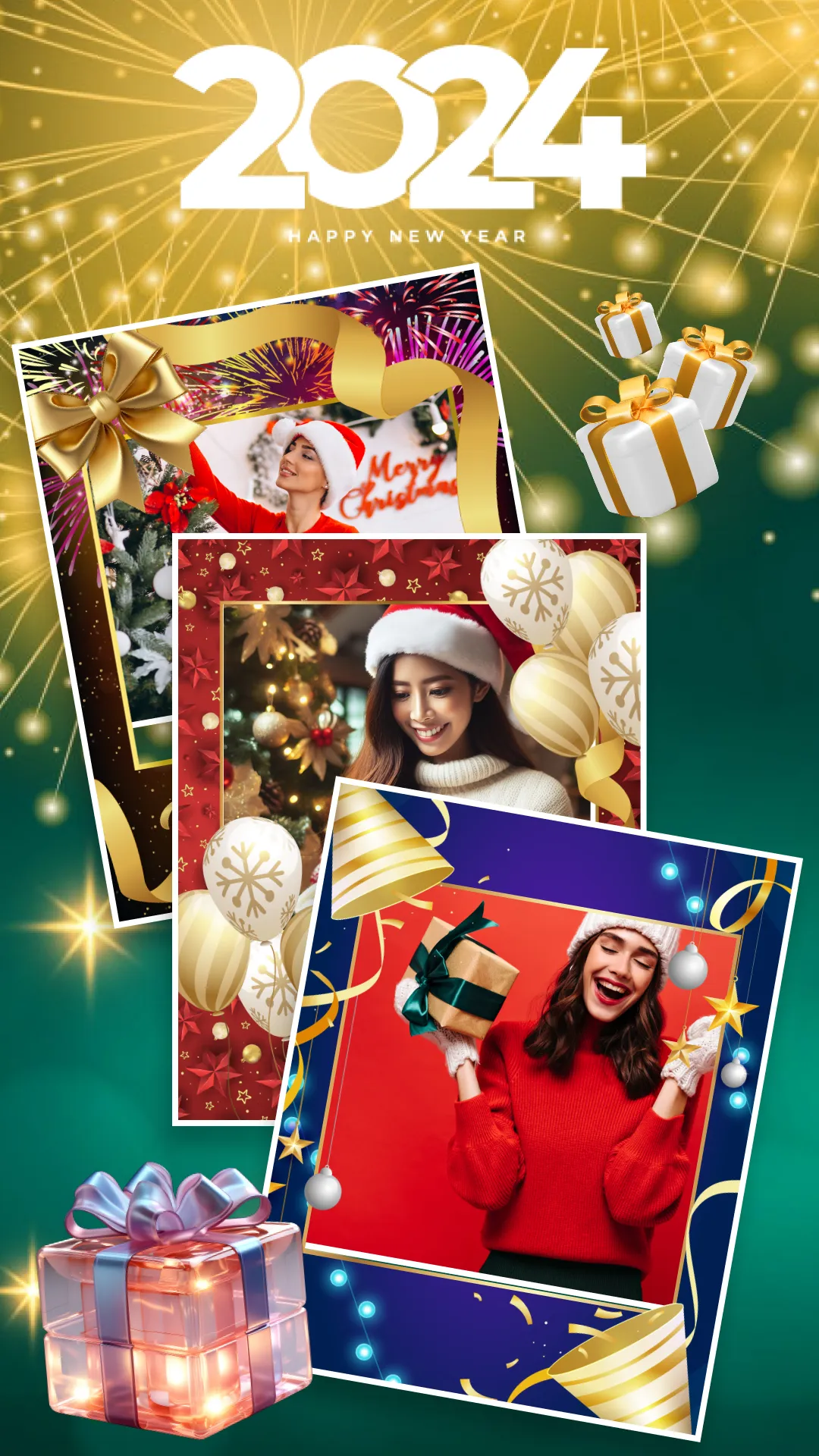 New Year Photo Frame 2024 | Indus Appstore | Screenshot