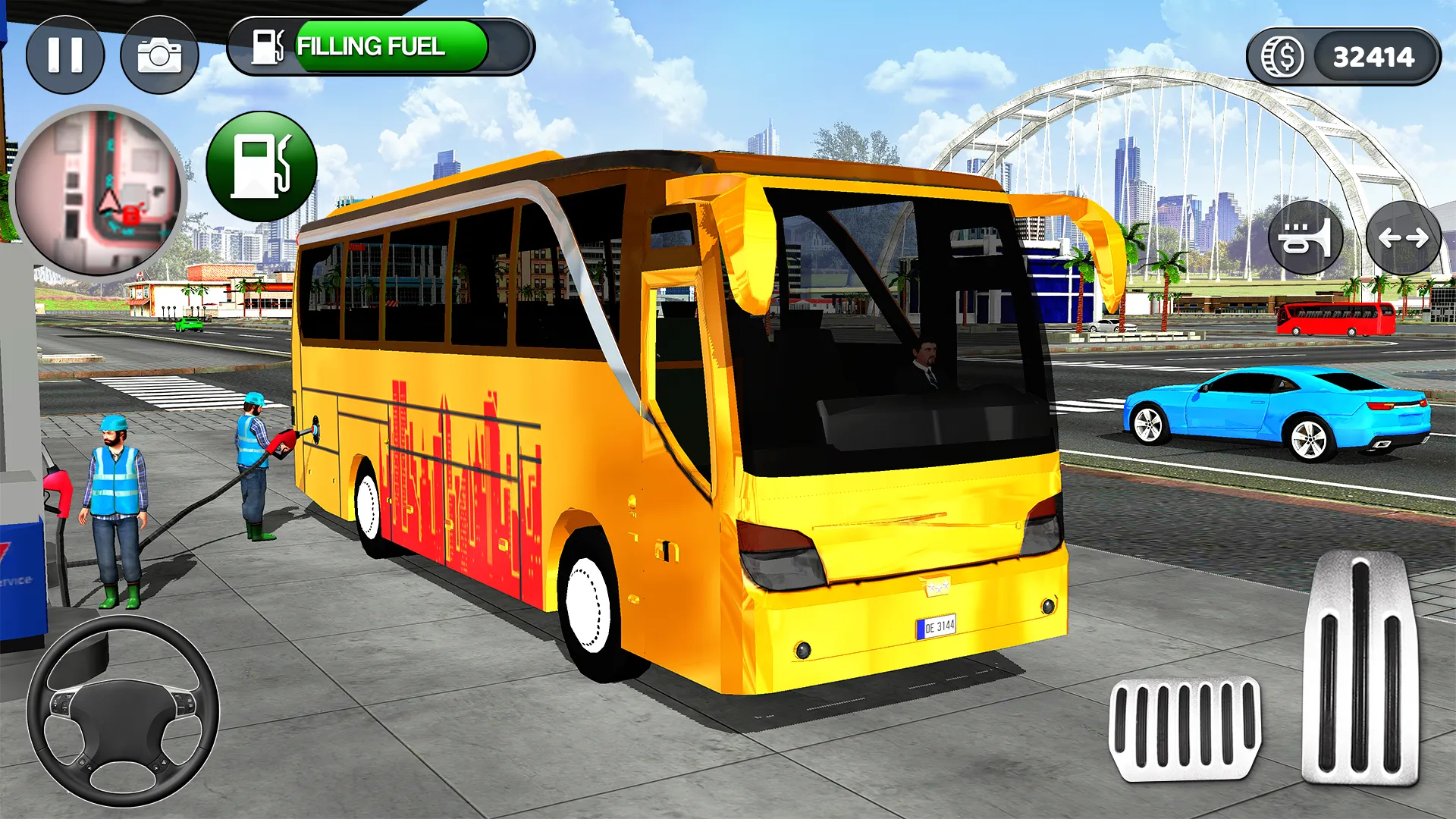 City Coach Simulator Bus Game | Indus Appstore | Screenshot