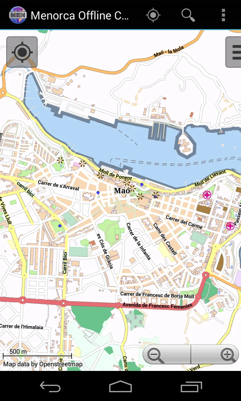 Minorca Offline City Map | Indus Appstore | Screenshot